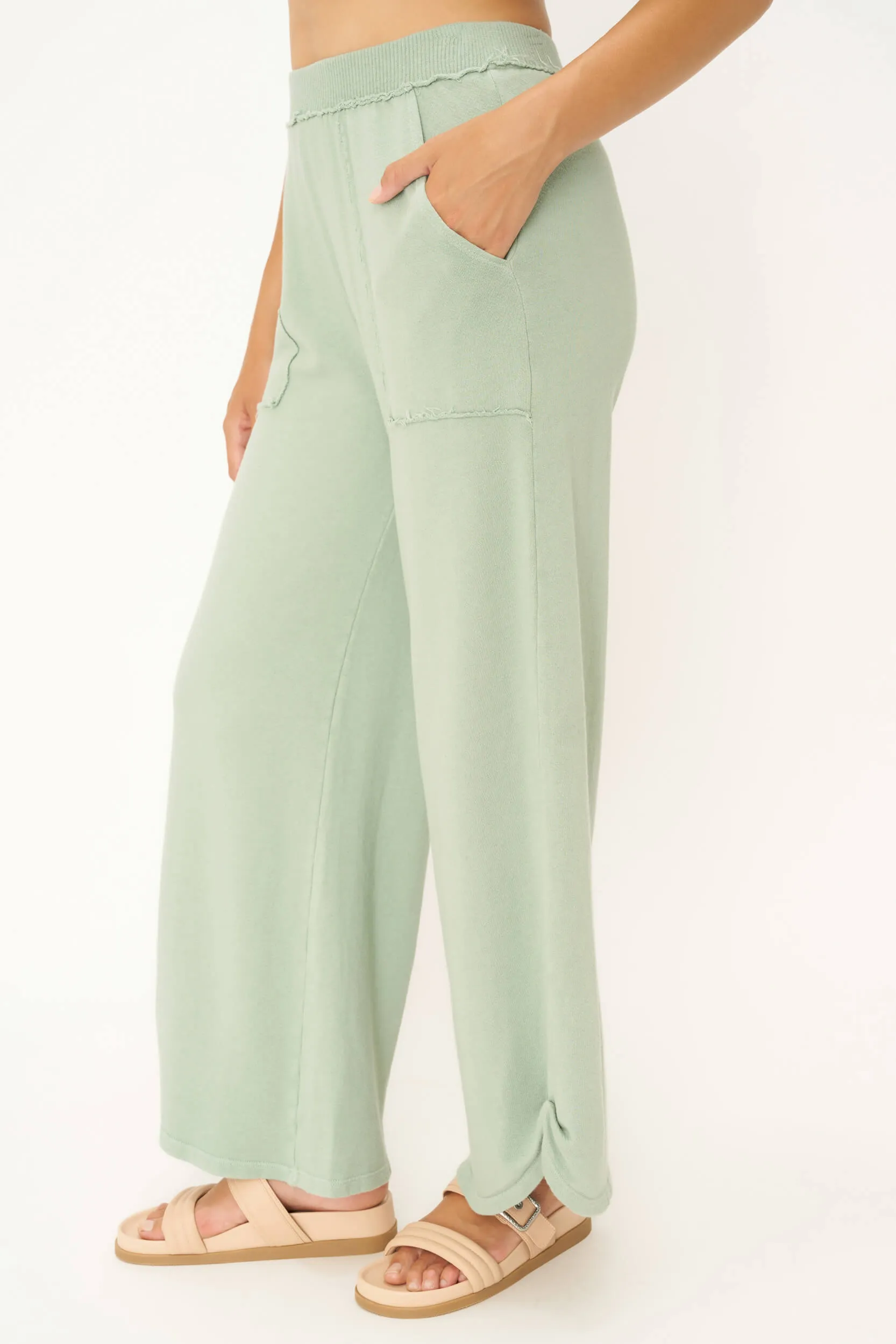 Siesta Wide Leg Pant - Endless Sky sold by Project Social T product image thumbnail 3