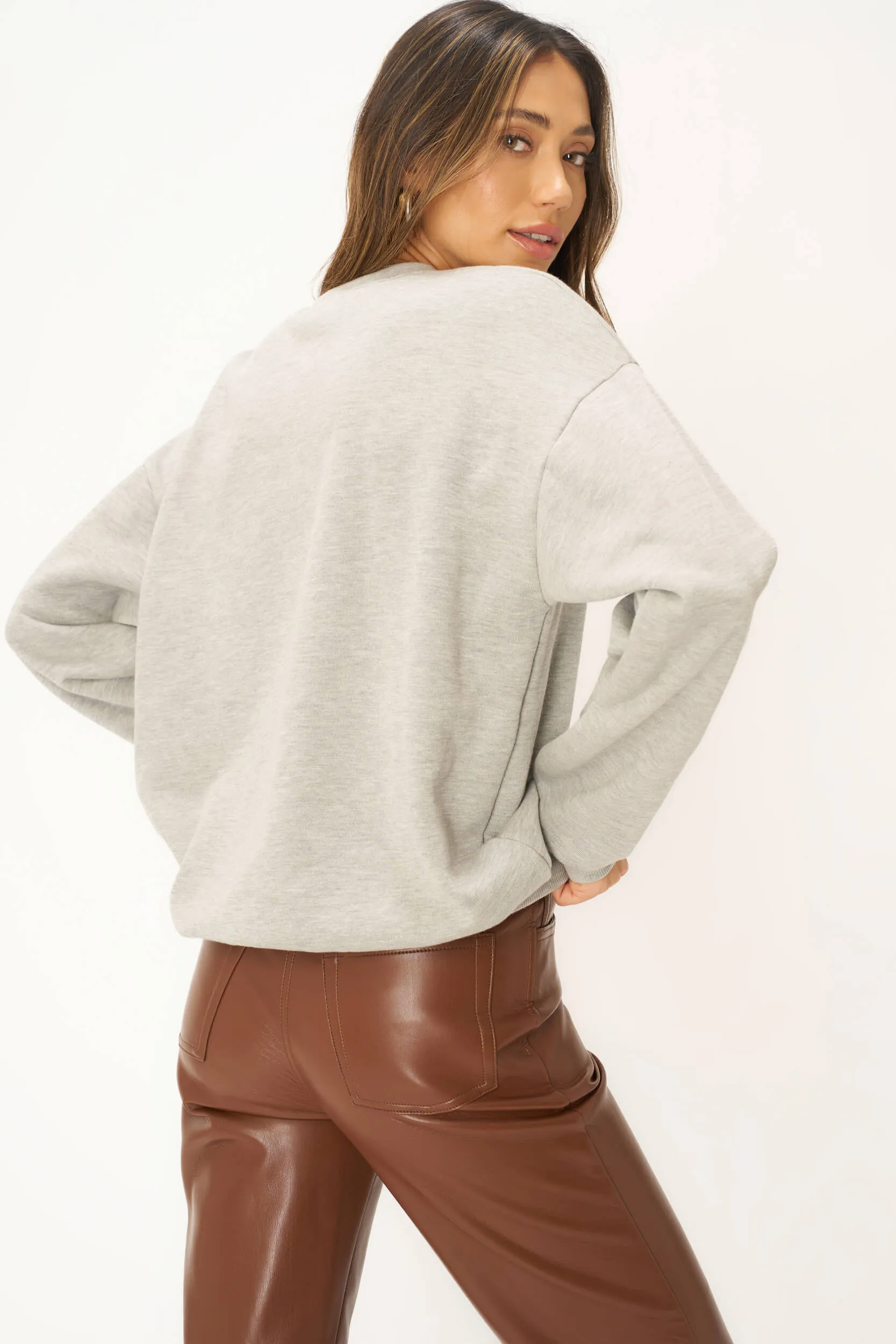 Achy Breaky Embroidered Sweatshirt sold by Project Social T product image thumbnail 4