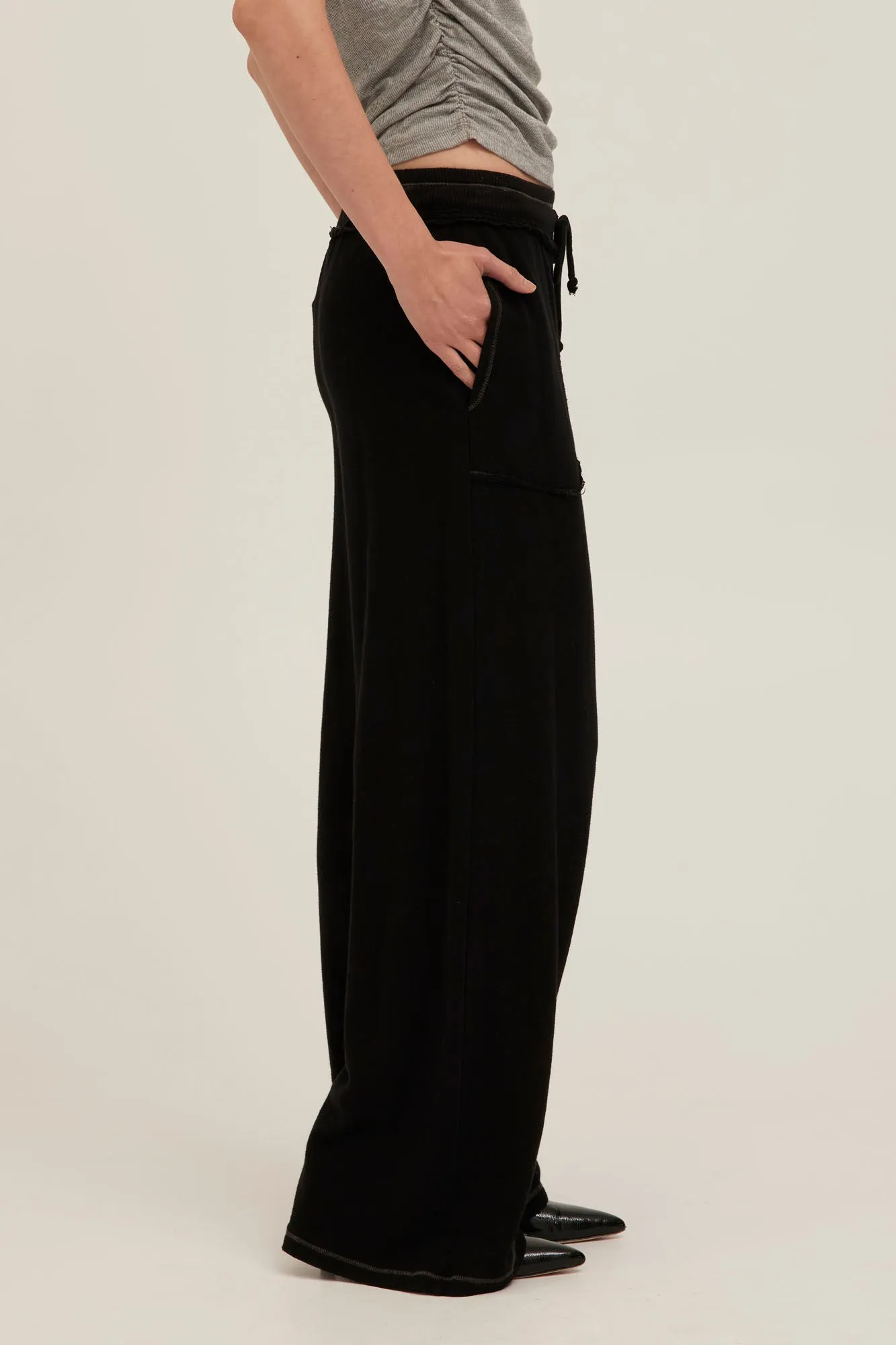 Greene Heathered Contrast Stitch Pant sold by Project Social T product image thumbnail 2