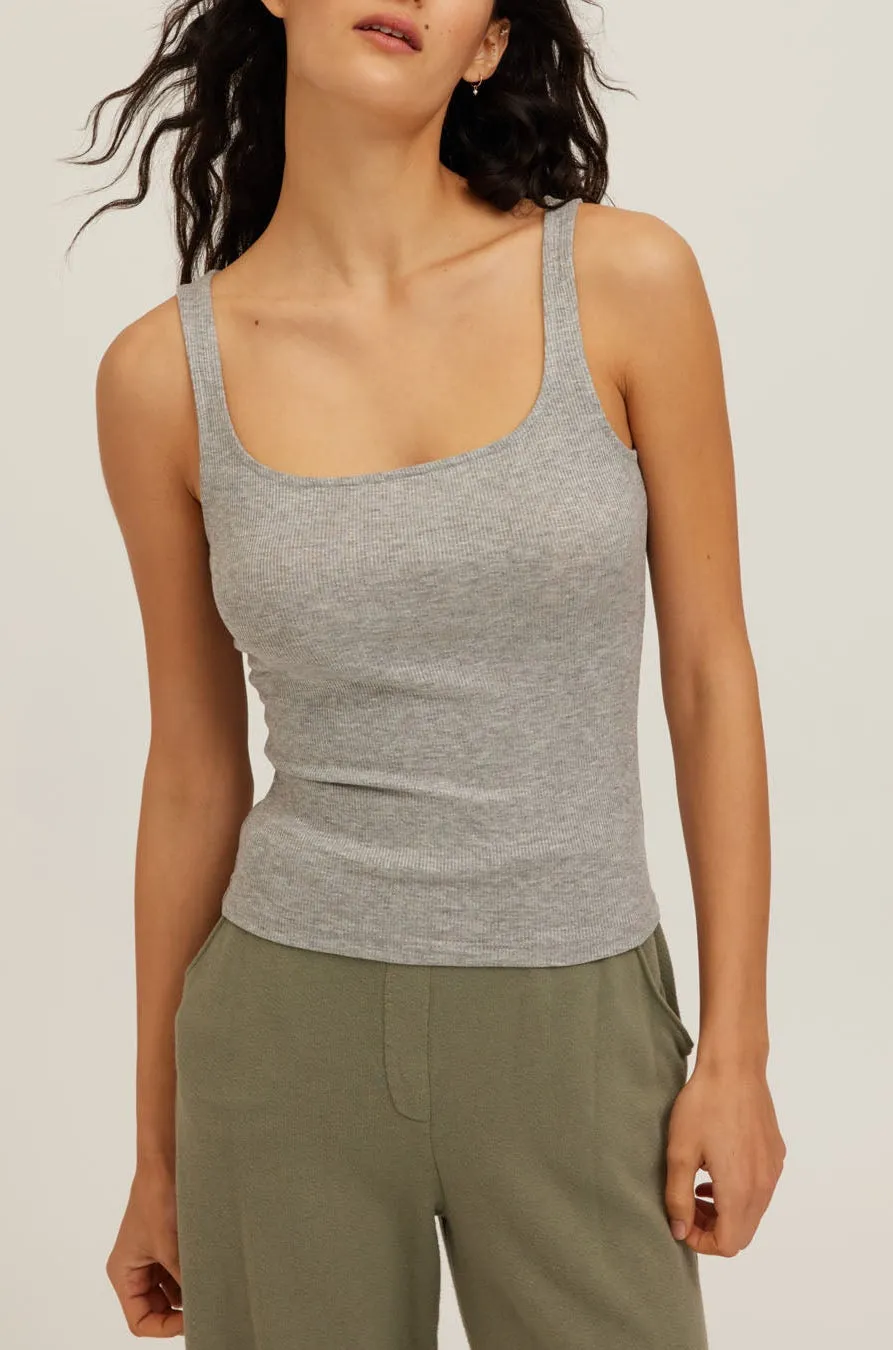 Olsen Scoop Neck Rib Tank sold by Project Social T product image thumbnail 3