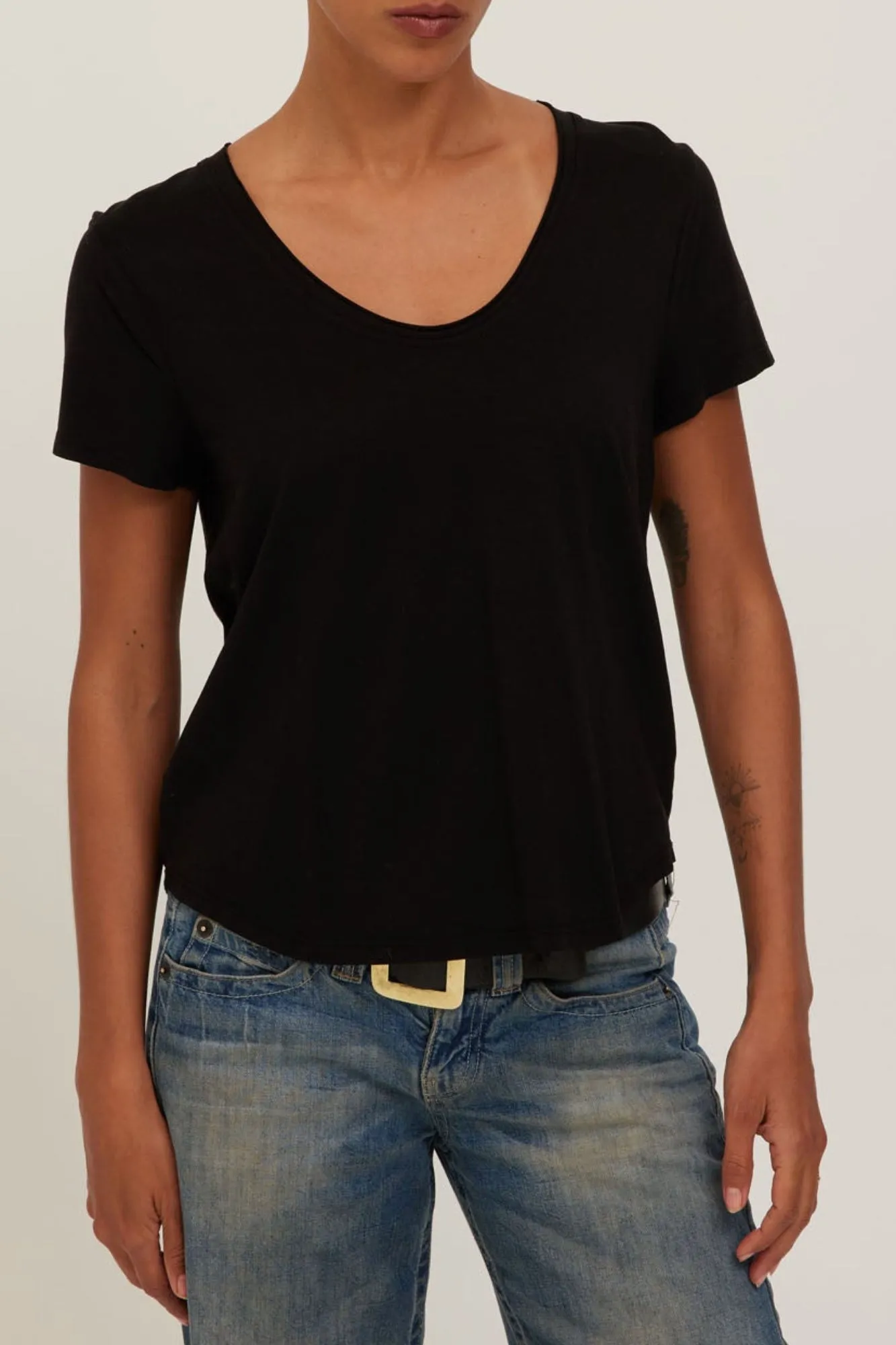 Flora U-Neck Tee sold by Project Social T product image thumbnail 2