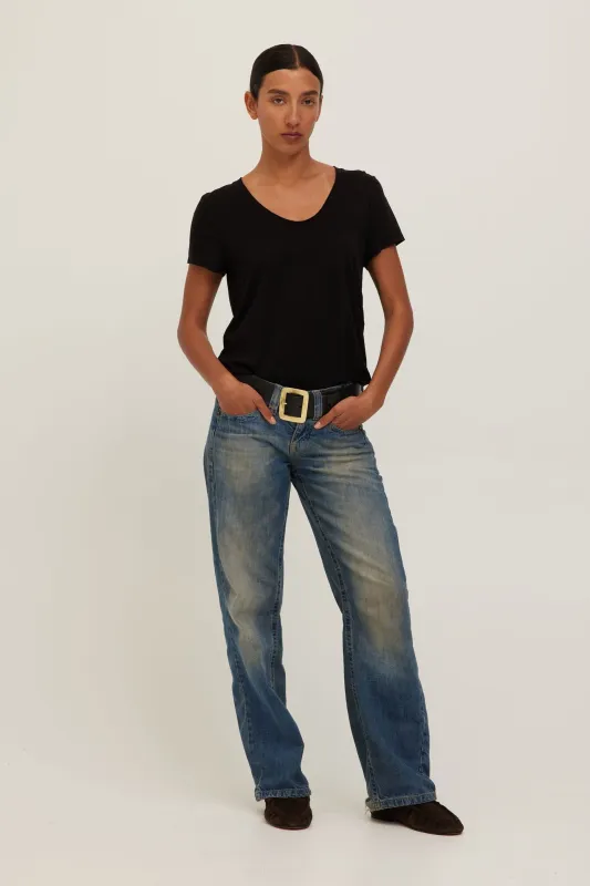 Flora U-Neck Tee sold by Project Social T