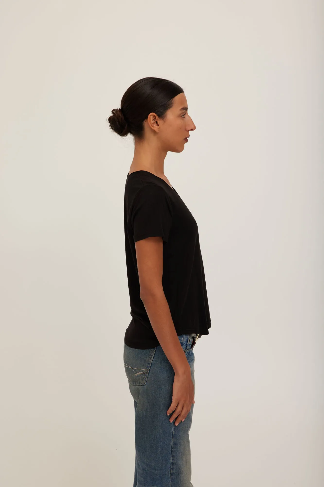 Flora U-Neck Tee sold by Project Social T product image thumbnail 4