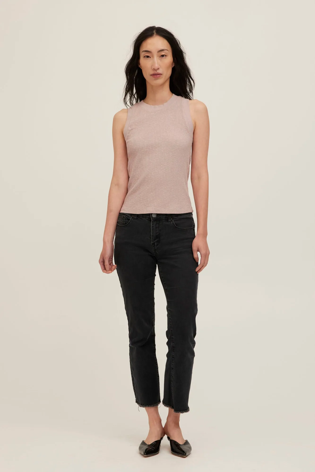 Player Fitted Racerback Rib Tank sold by Project Social T