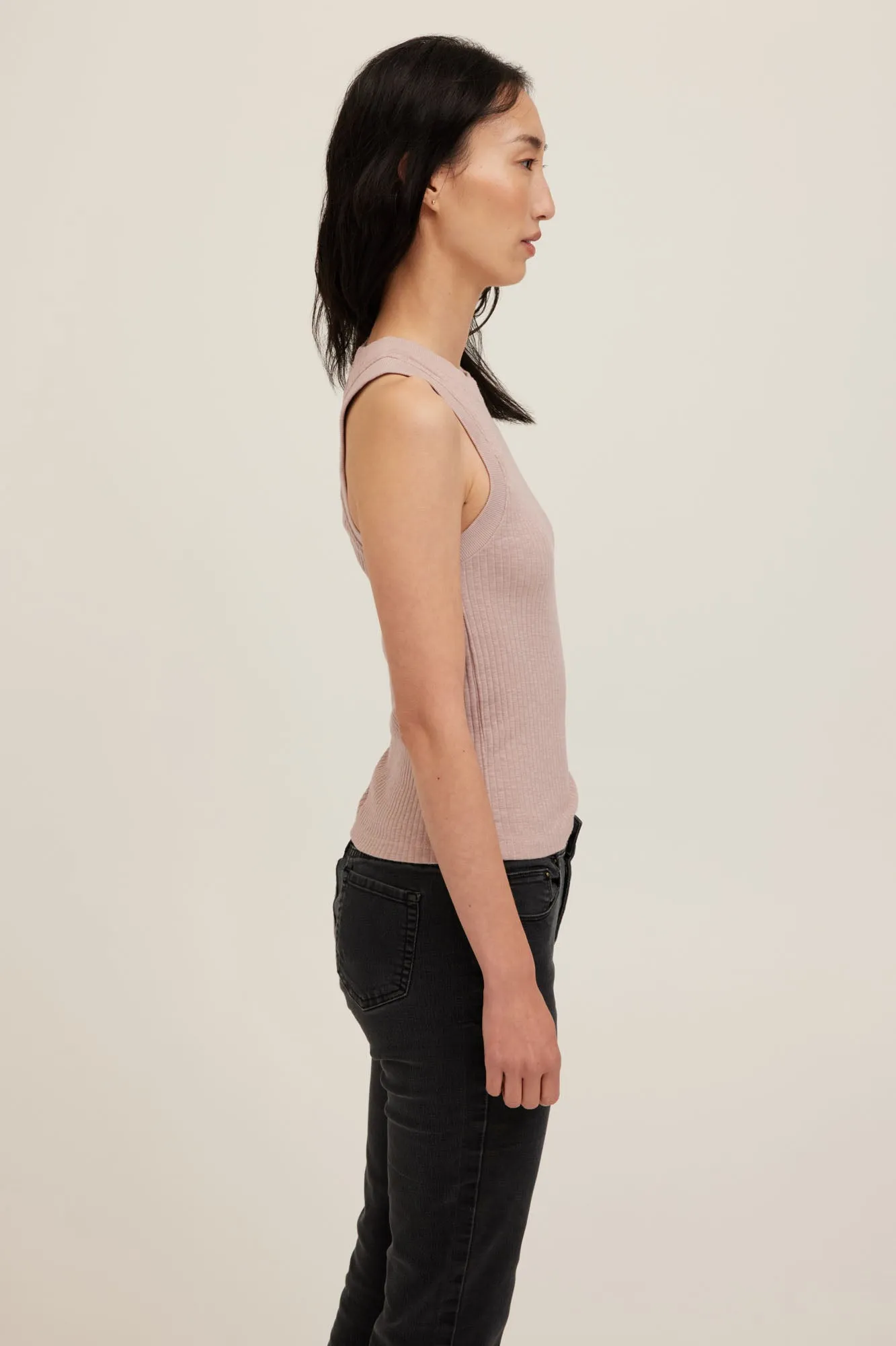 Player Fitted Racerback Rib Tank sold by Project Social T product image thumbnail 3