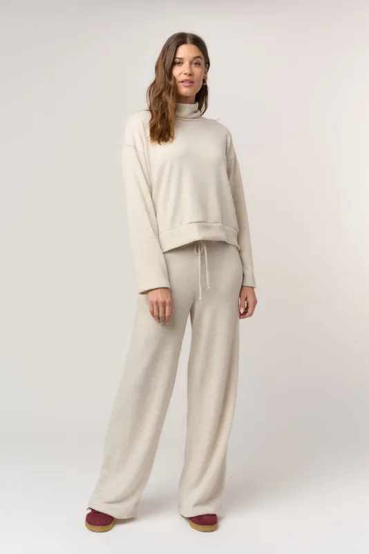 Aspen Turtleneck Lounge Top made by Project Social T