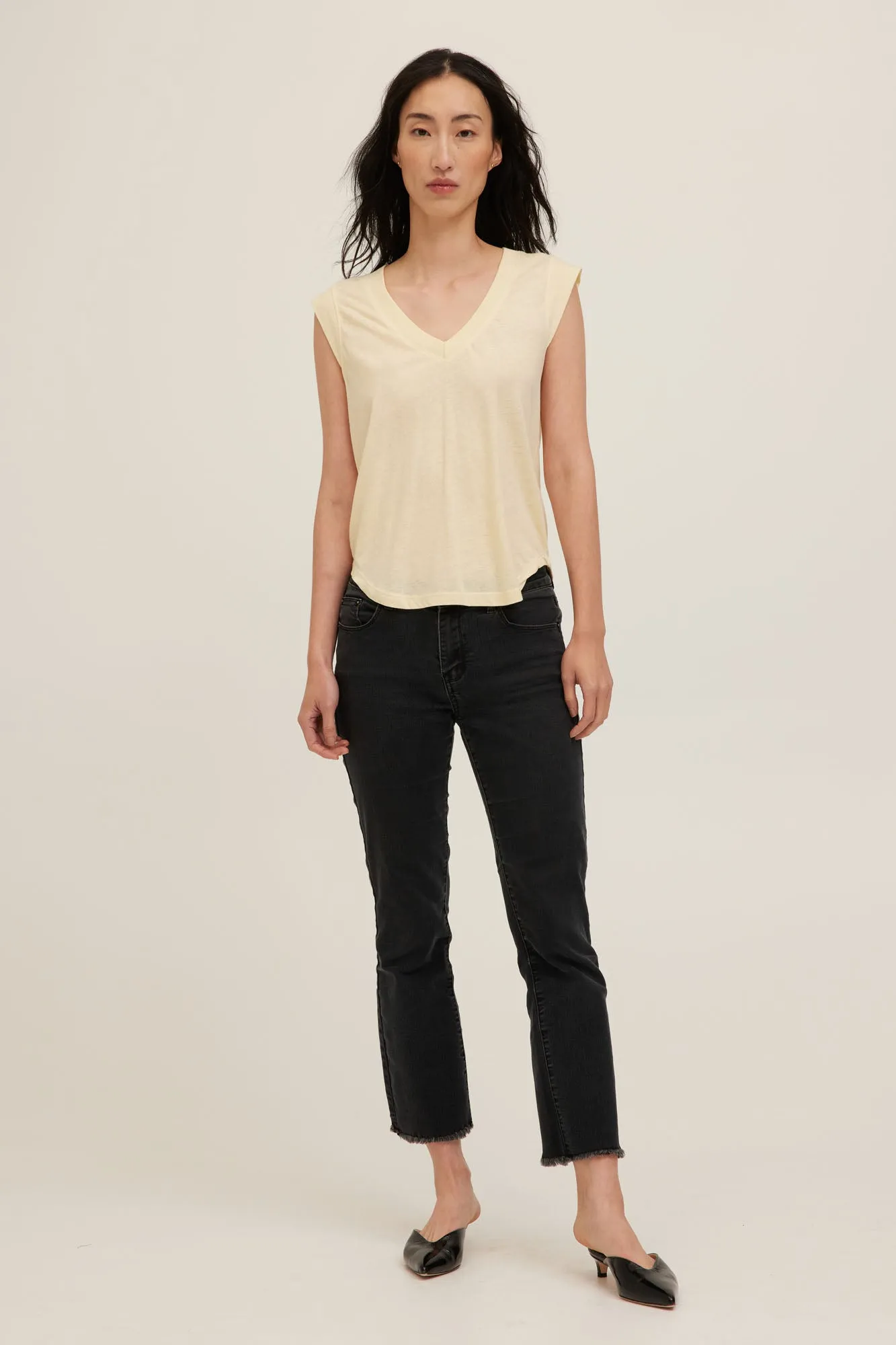 Rue V-Neck Tank sold by Project Social T product image thumbnail 2