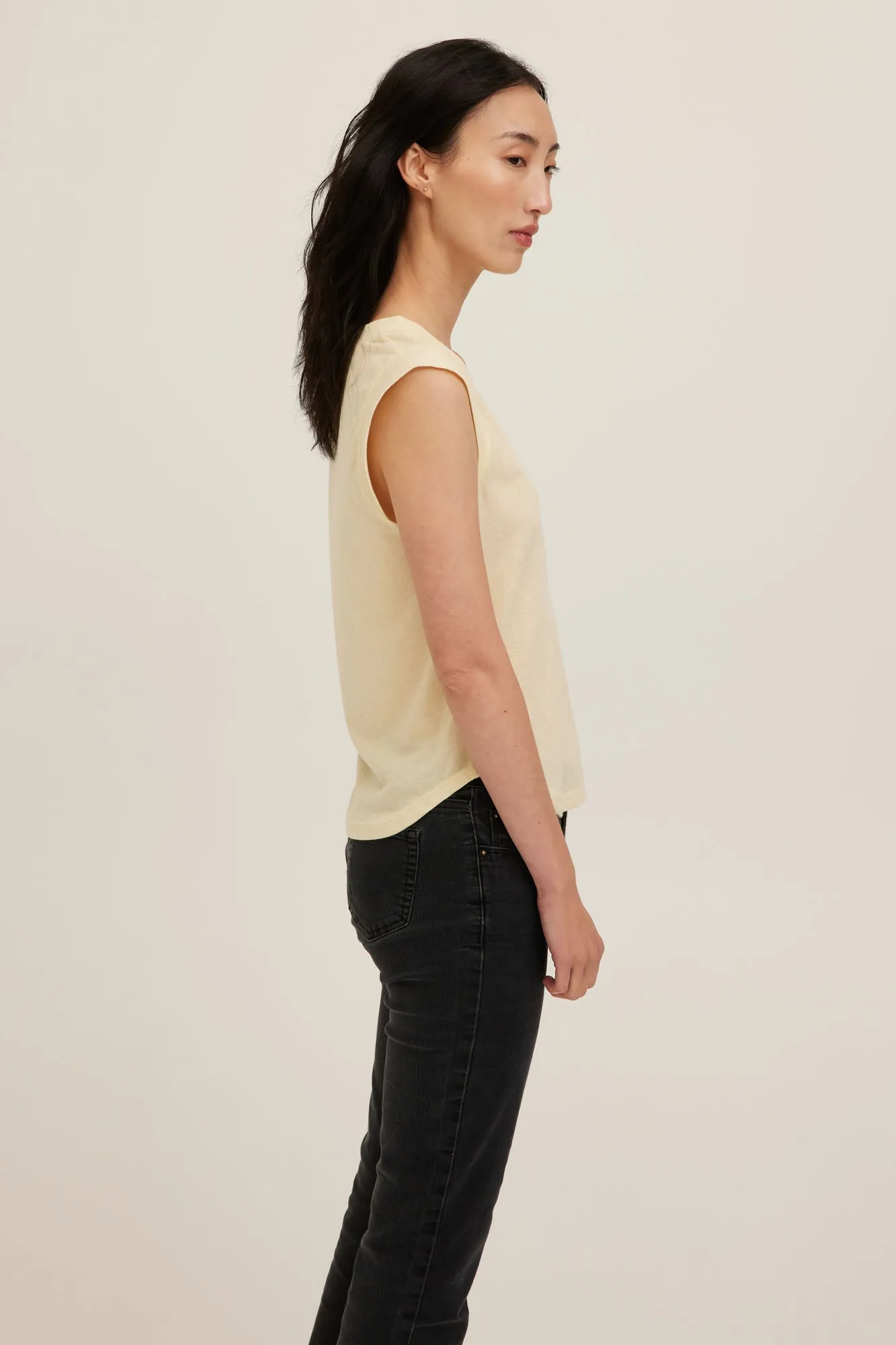 Rue V-Neck Tank sold by Project Social T product image thumbnail 3