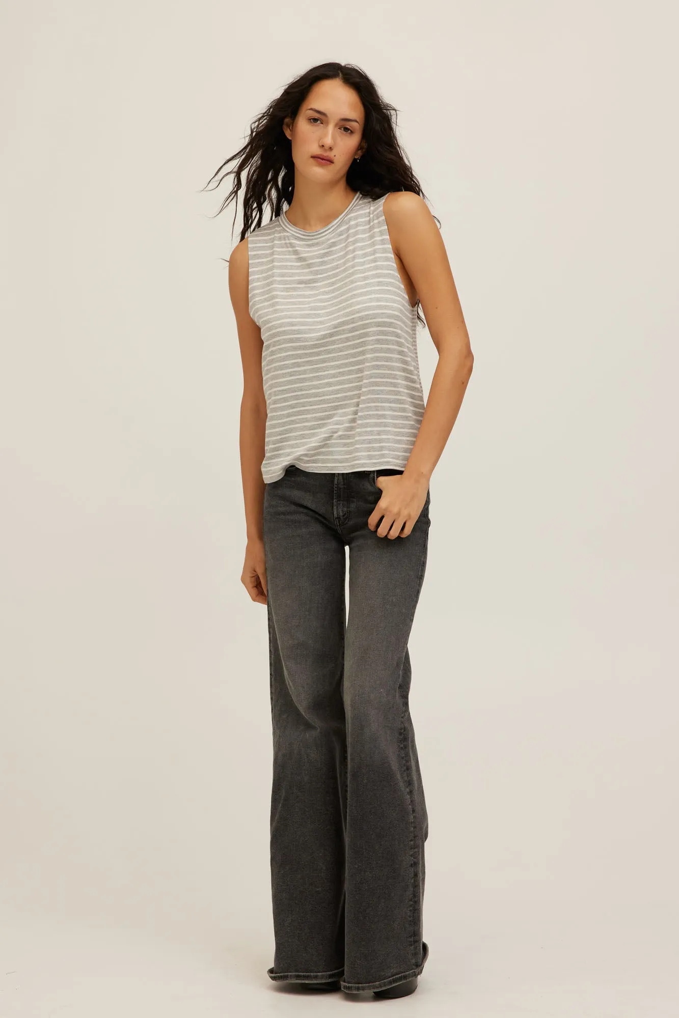 Extra Mixed Stripe Tank sold by Project Social T product image thumbnail 2