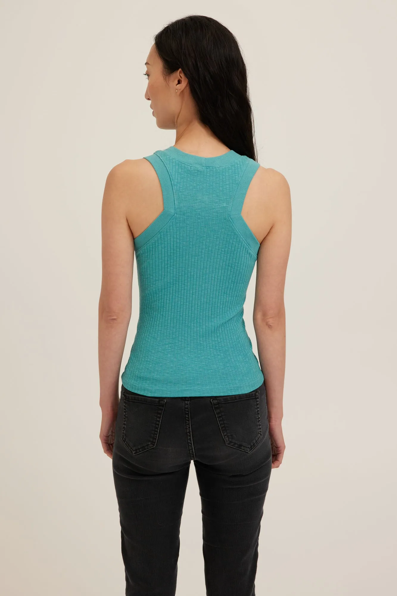 Player Fitted Racerback Rib Tank sold by Project Social T product image thumbnail 2