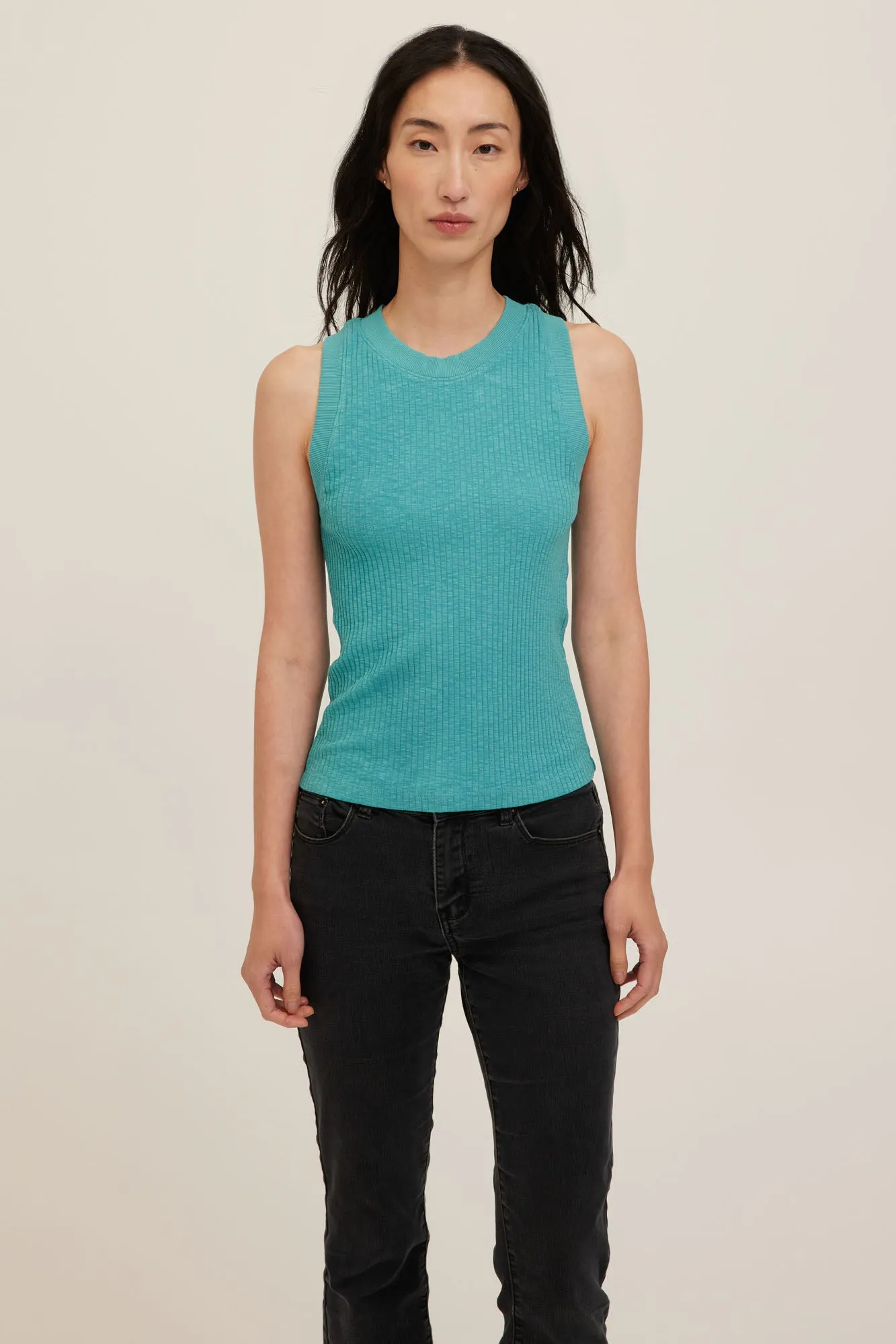 Player Fitted Racerback Rib Tank sold by Project Social T product image thumbnail 3