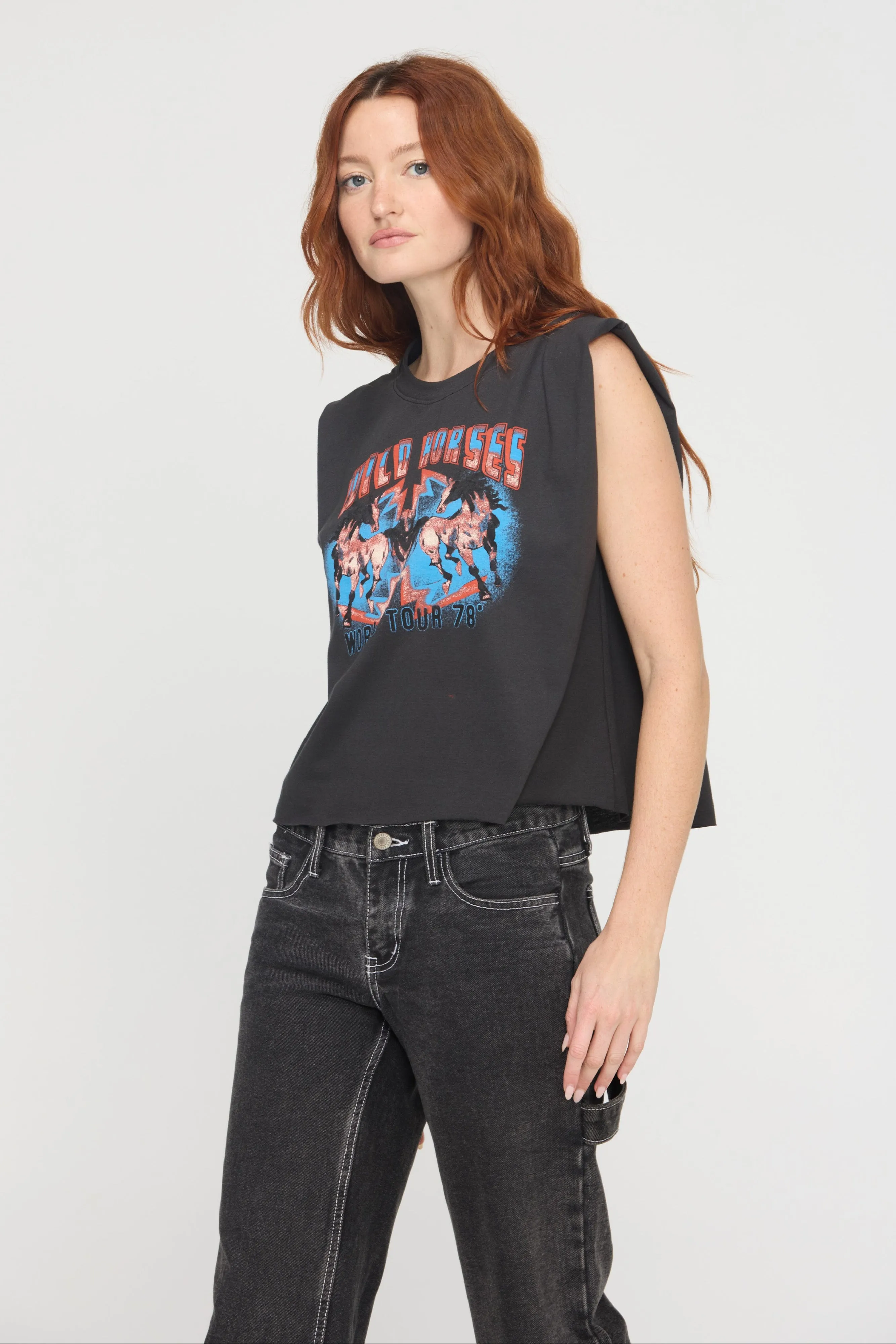 Wild Horses Tank sold by Project Social T product image thumbnail 3