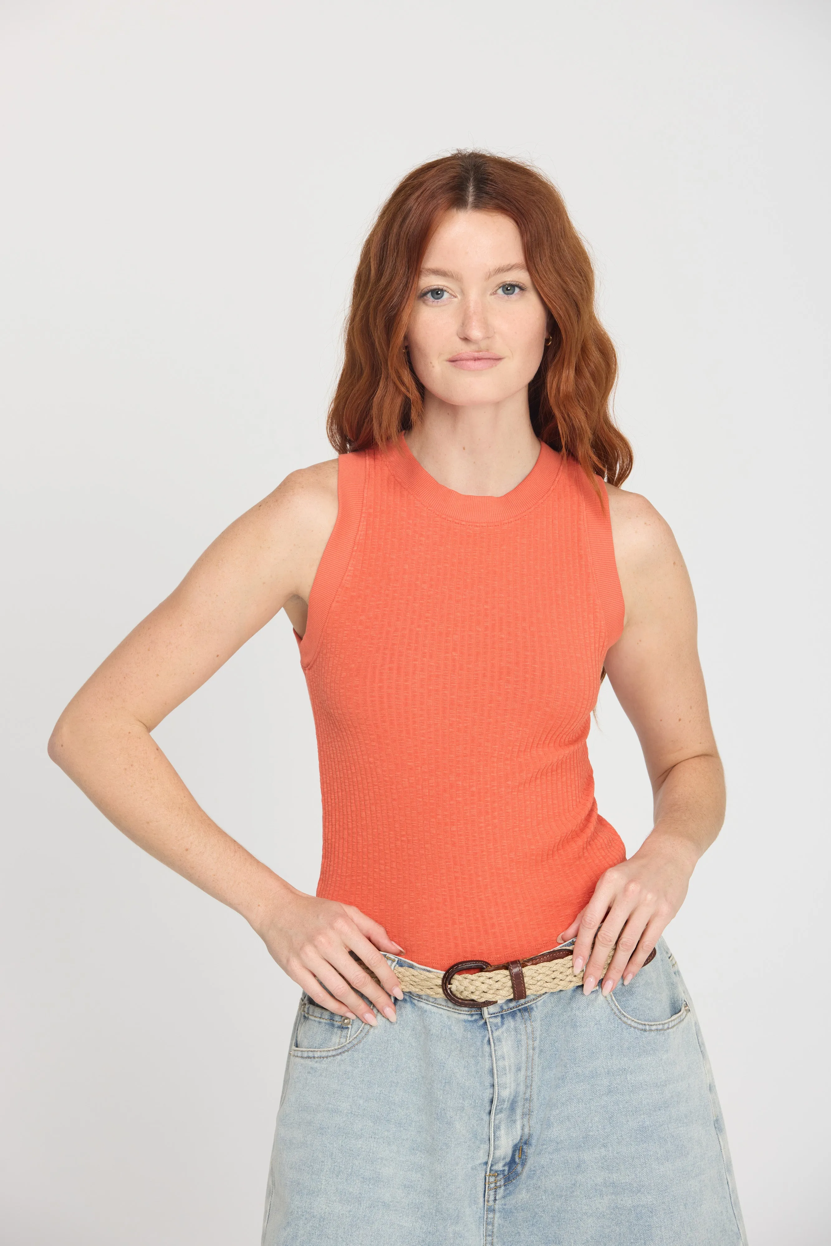 Player Fitted Racerback Rib Tank sold by Project Social T product image thumbnail 5