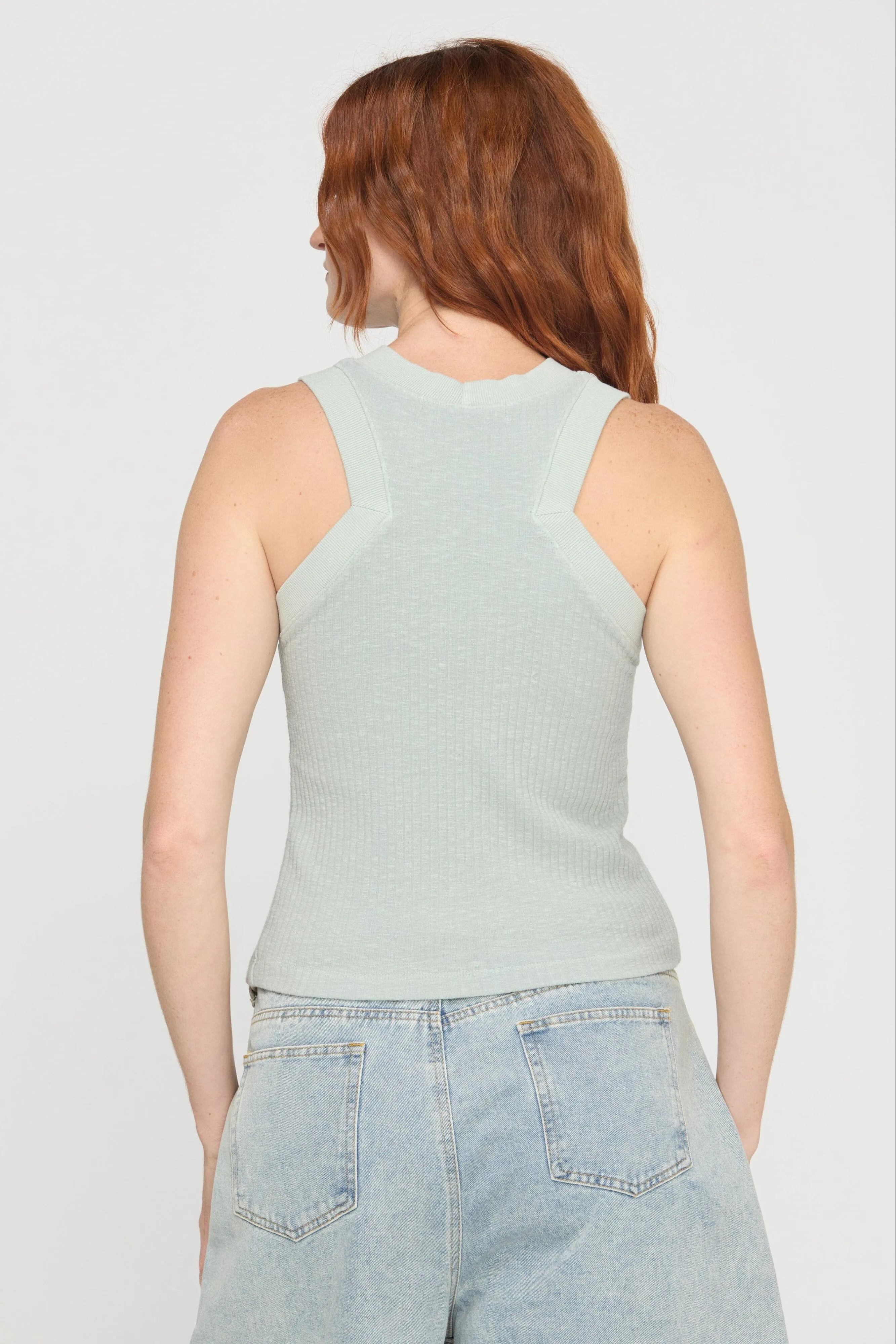 Player Fitted Racerback Rib Tank sold by Project Social T product image thumbnail 4