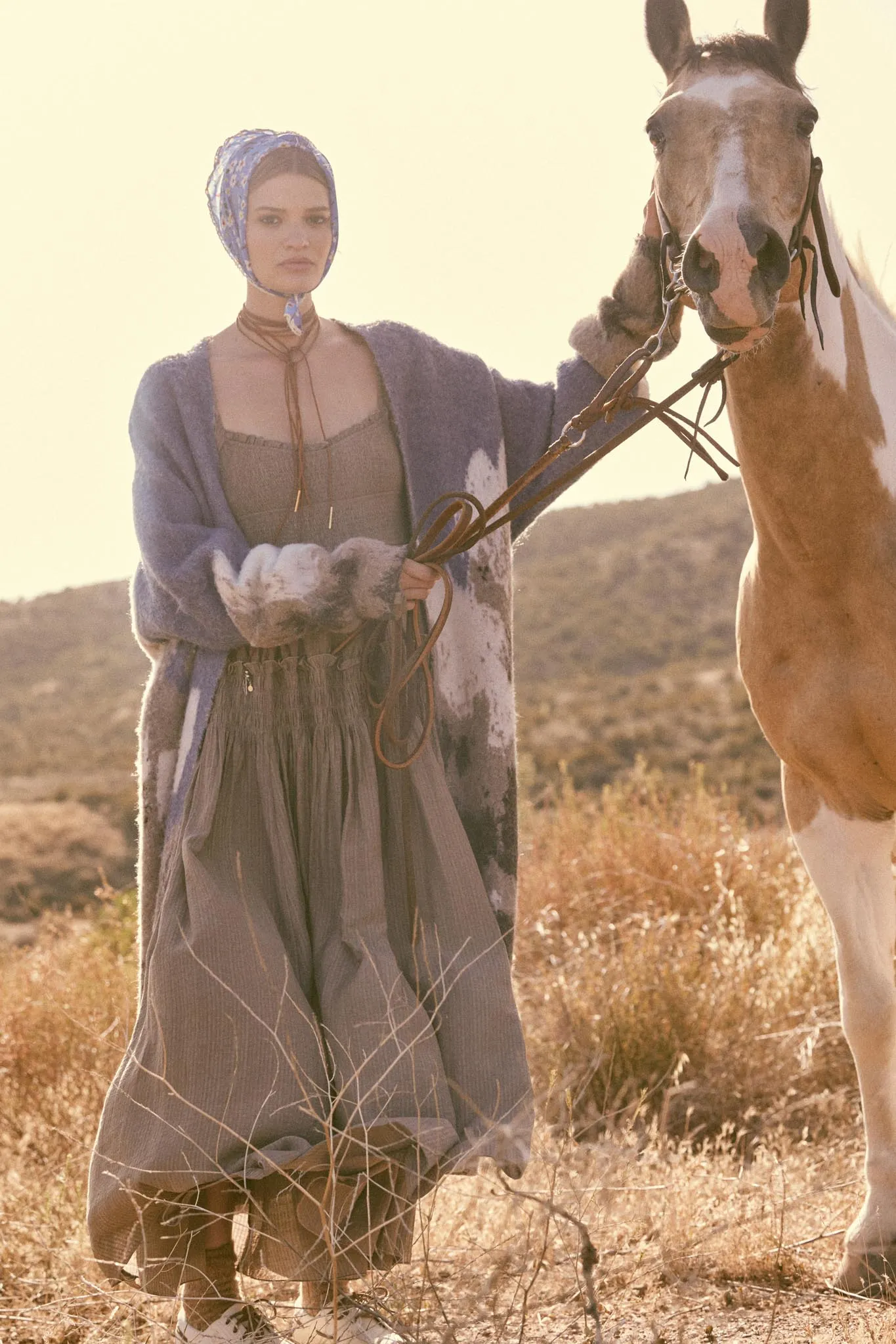 Moving Mountains Landscape Duster Cardigan sold by Promesa product image thumbnail 3