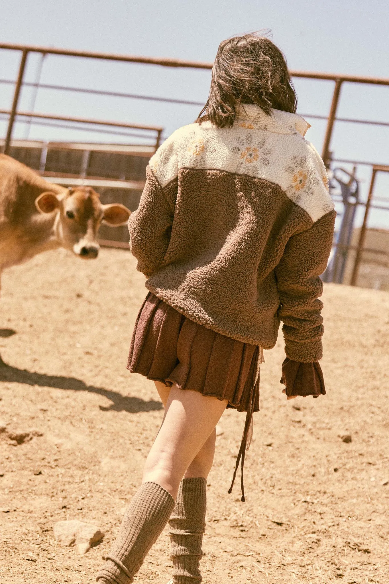 Toasted Blooms Floral Fleece Half-Snap Pullover sold by Promesa product image thumbnail 3