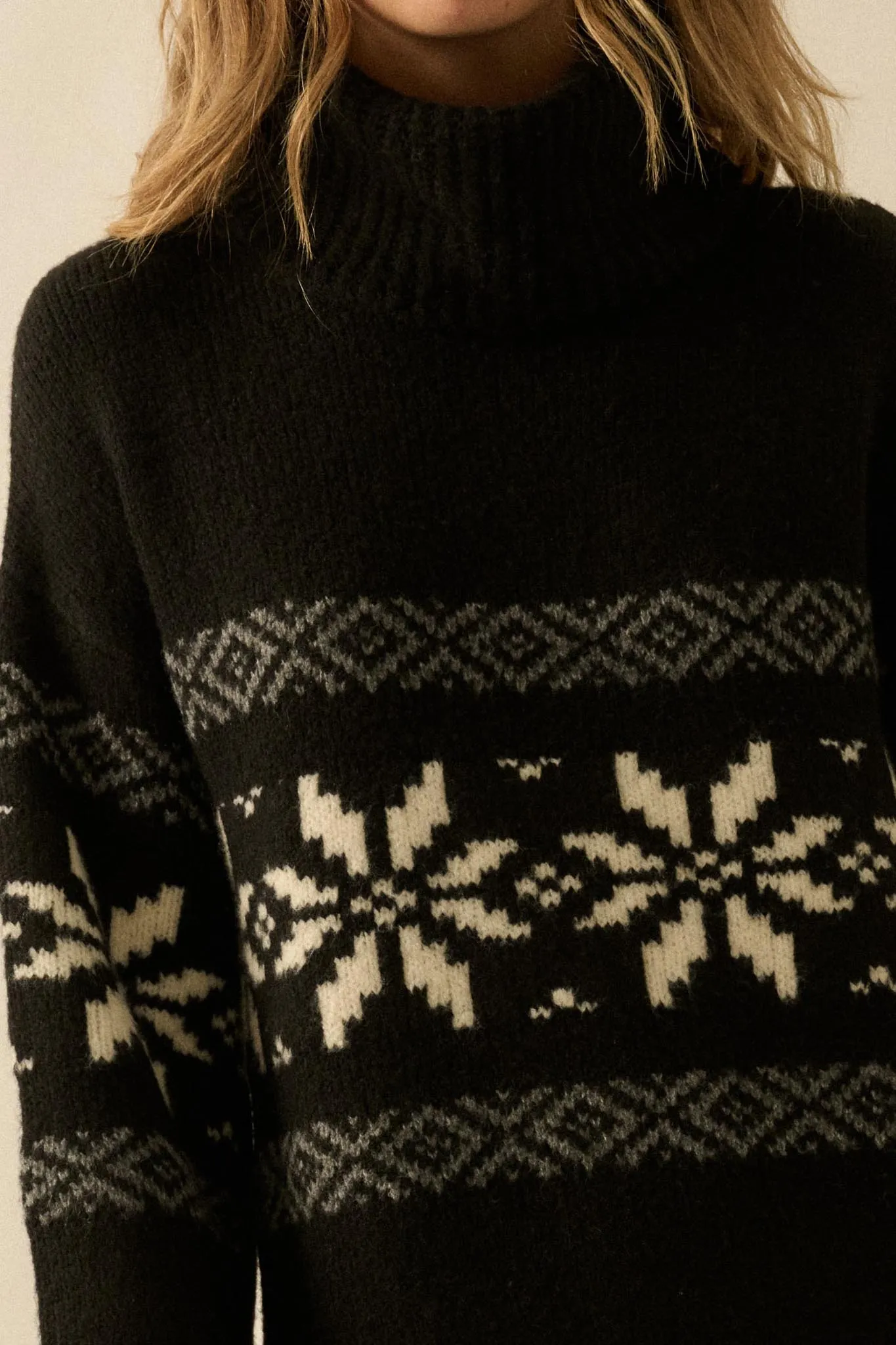 Mountain High Alpine-Knit Midi Sweater Dress sold by Promesa product image thumbnail 5