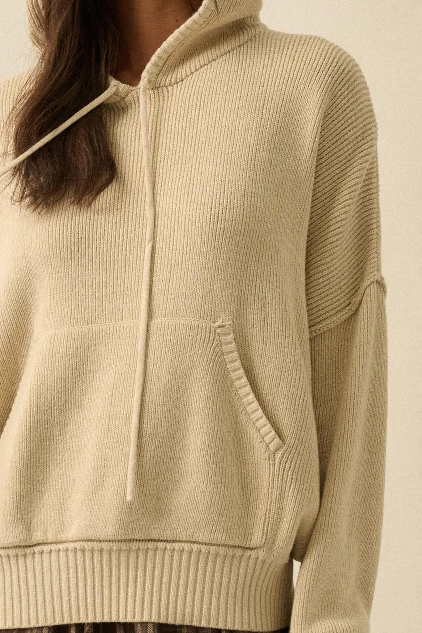 Easy to Please Kangaroo Pocket Hoodie Sweater sold by Promesa product image thumbnail 4