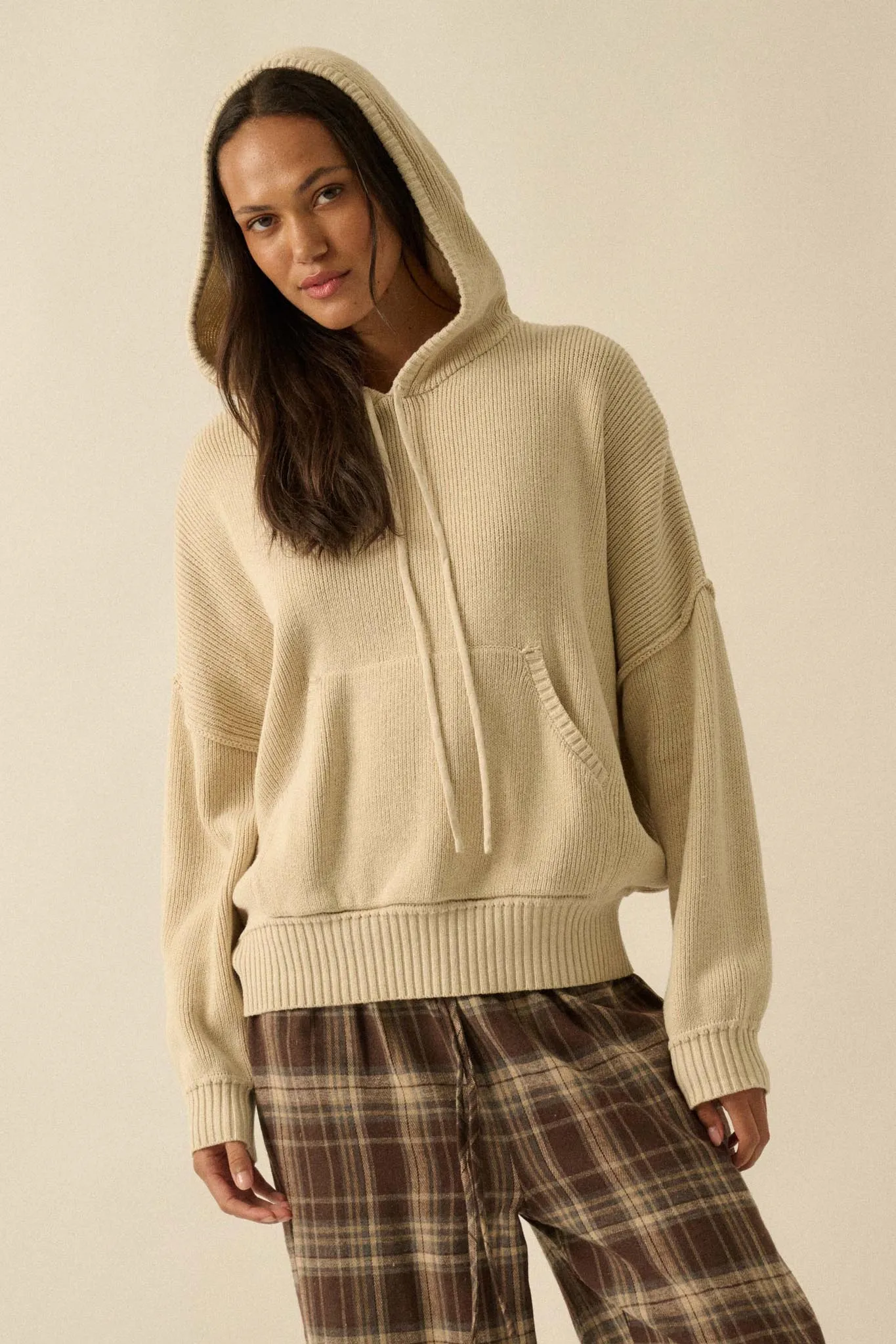 Easy to Please Kangaroo Pocket Hoodie Sweater sold by Promesa