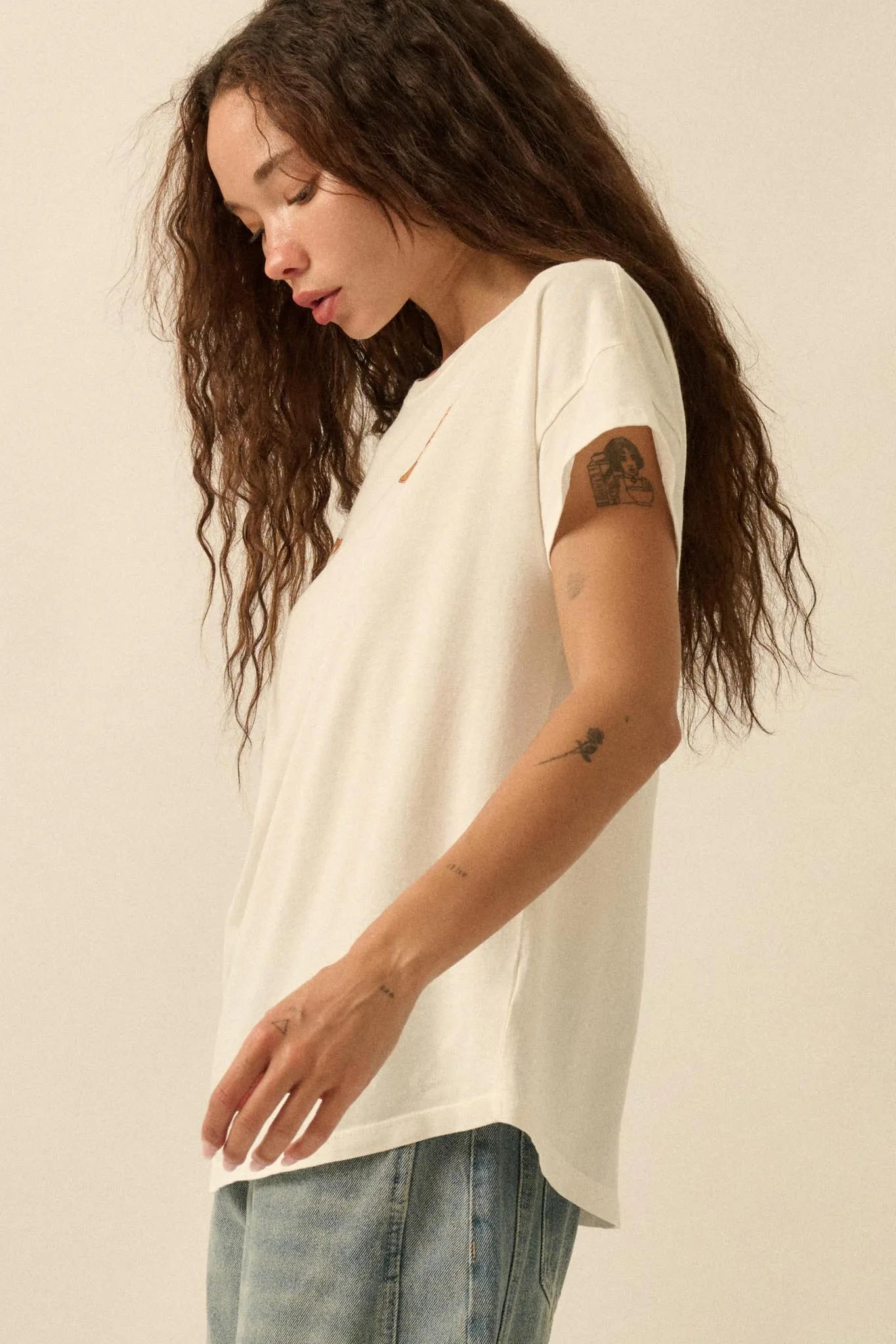 Boot Scootin' Cowboy Boot Chest-Print Graphic Tee sold by Promesa product image thumbnail 5