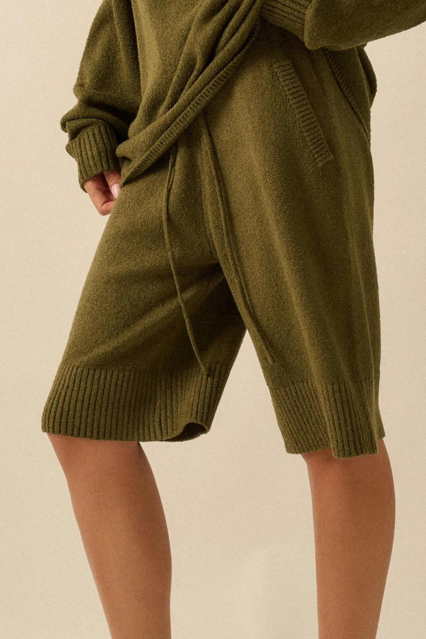 Promise the Label Textured Knit Sweater Shorts sold by Promesa product image thumbnail 4