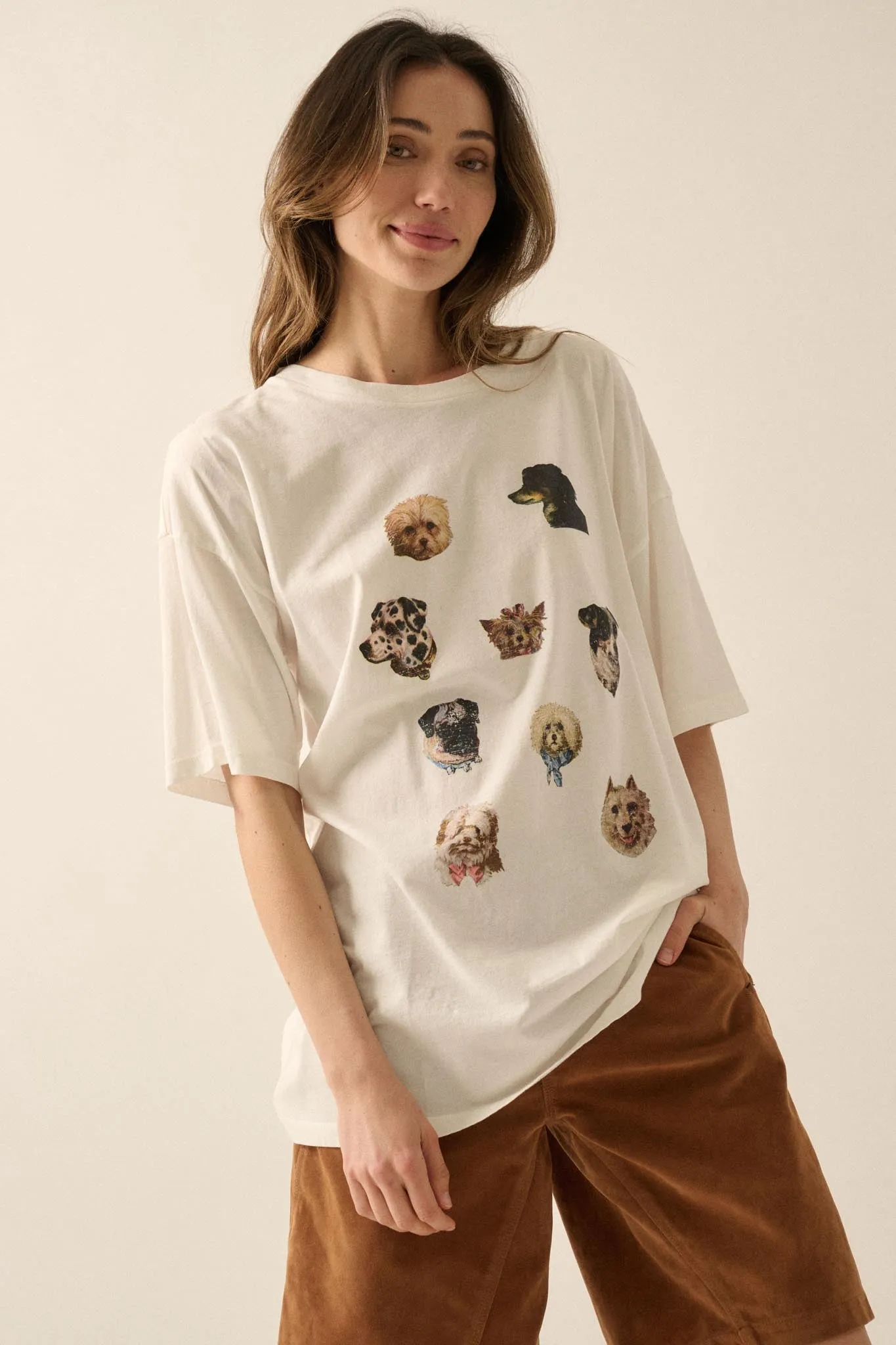 Dog Days Garment-Wash Oversize Graphic Tee sold by Promesa product image thumbnail 3