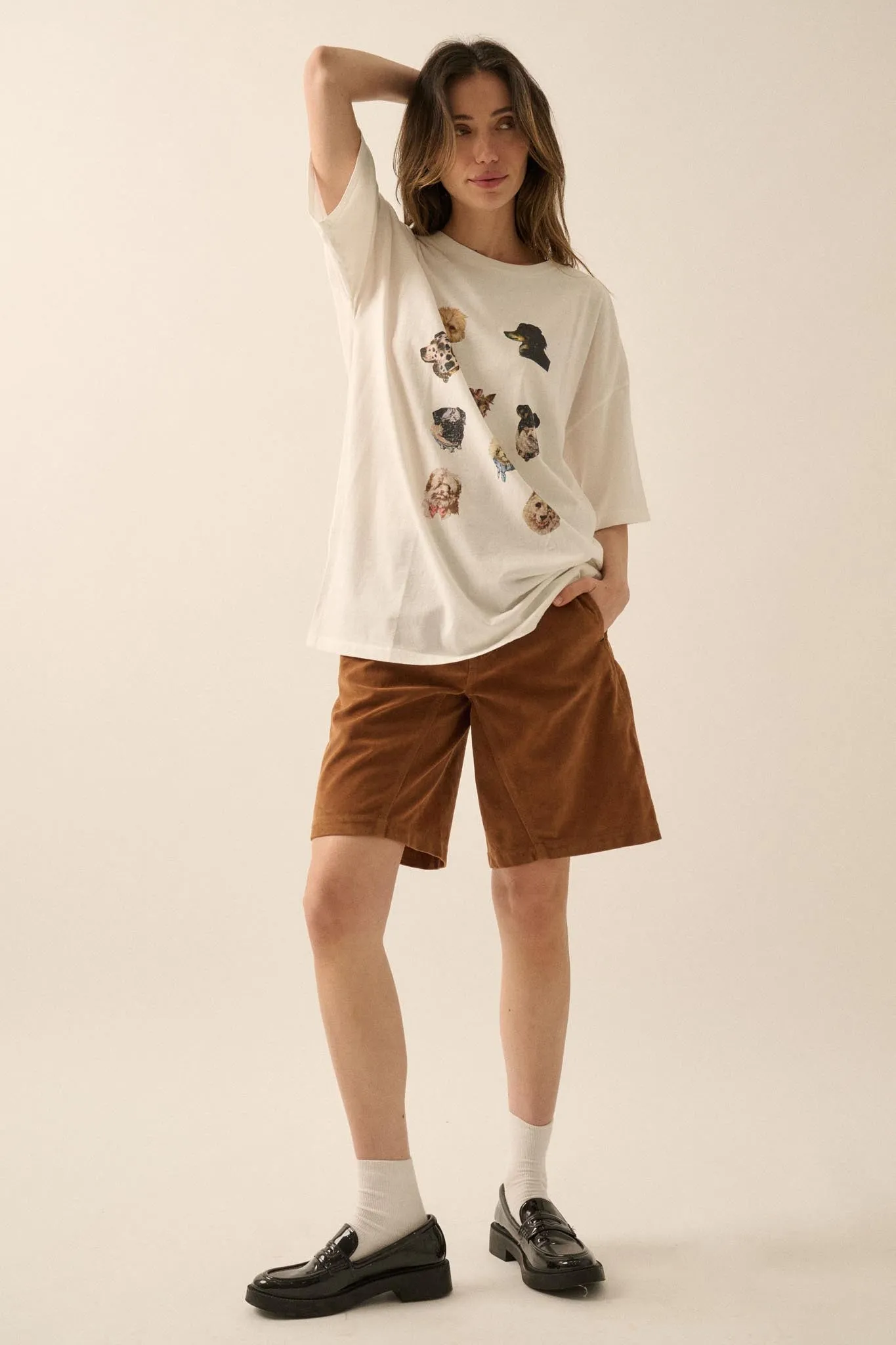 Dog Days Garment-Wash Oversize Graphic Tee sold by Promesa product image thumbnail 4