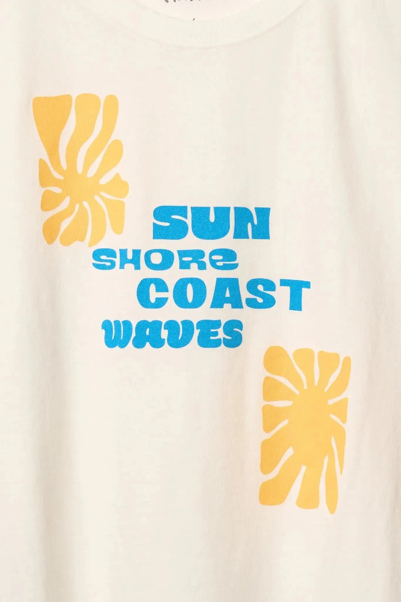 Sun Shore Coast Waves Sleeveless Graphic Tee sold by Promesa product image thumbnail 2
