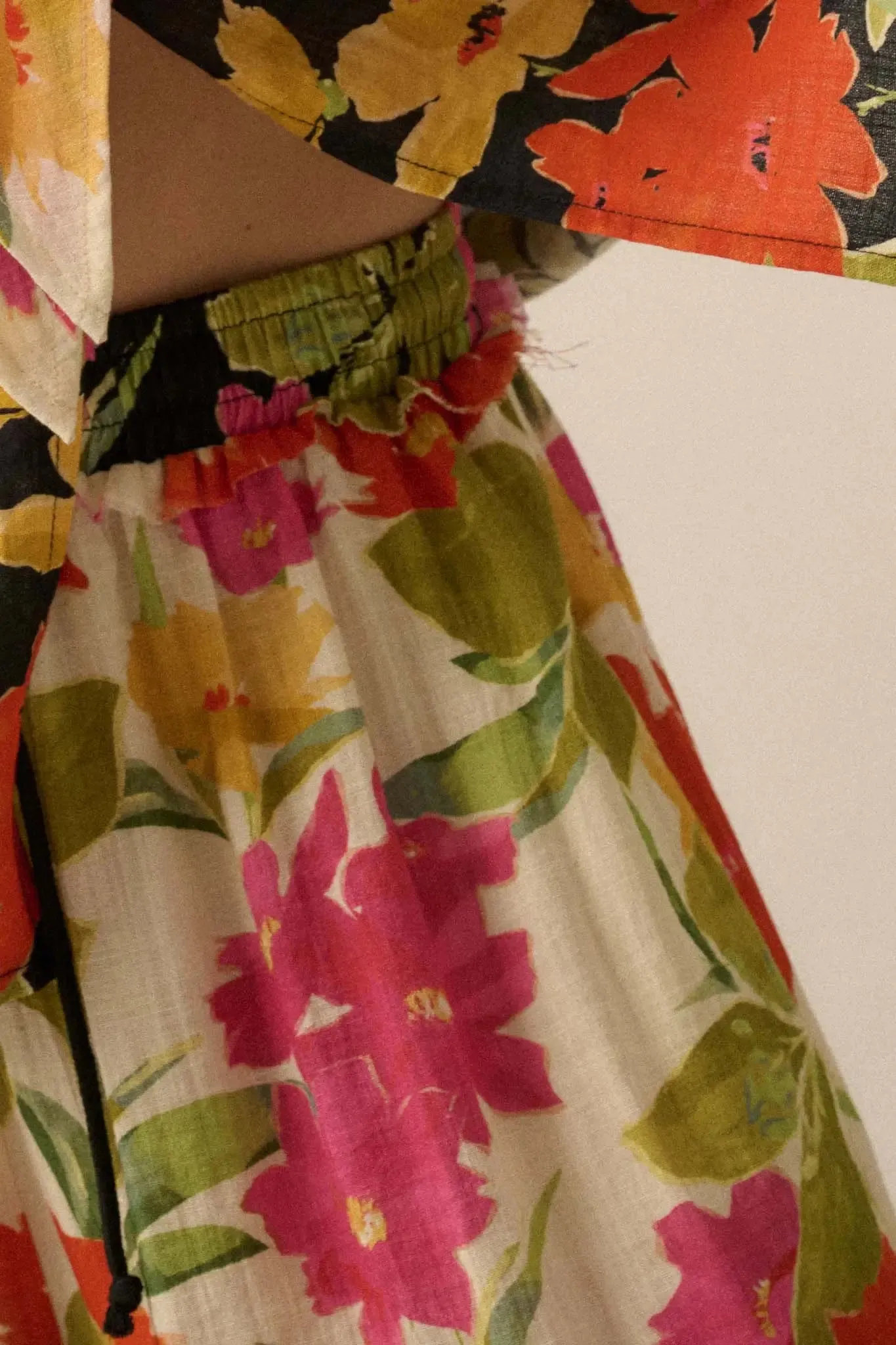 Mahalo Mood Tropical Floral Wide-Leg Pants sold by Promesa product image thumbnail 5