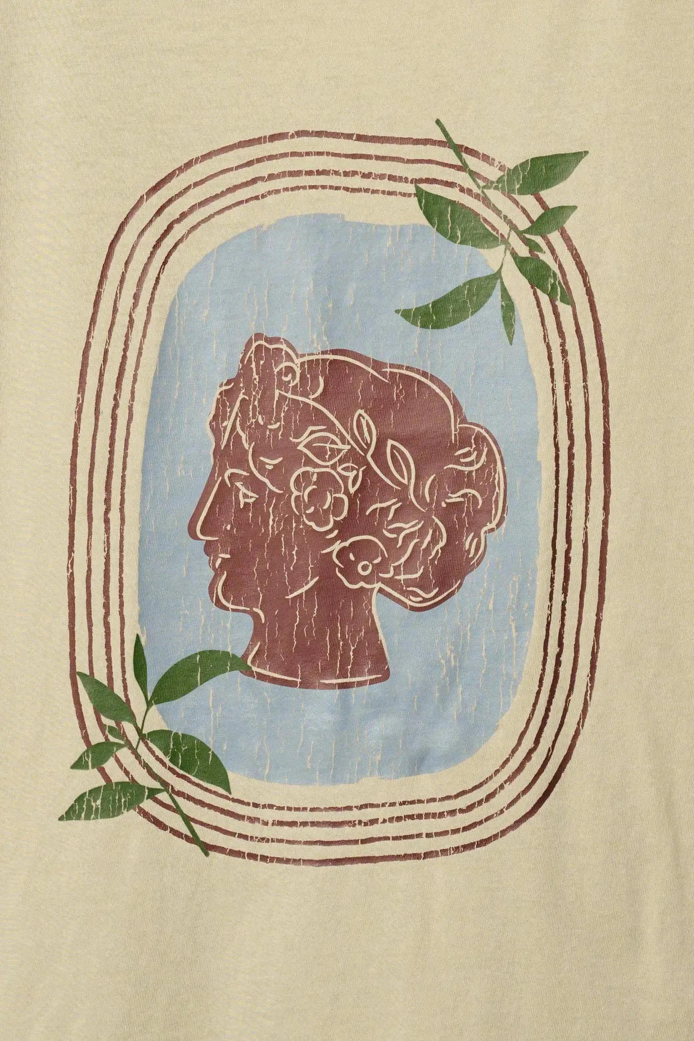 All Greek to Me Vintage-Wash Graphic Tee sold by Promesa product image thumbnail 2