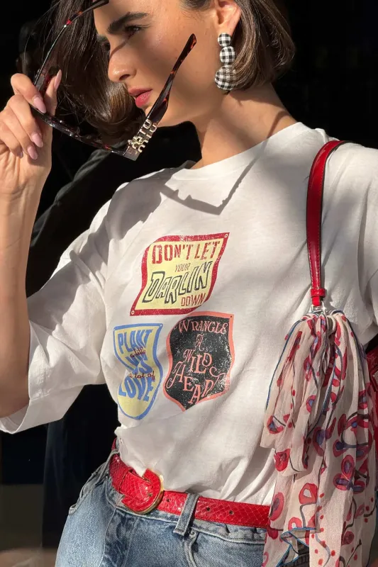 Western Love Quotes Vintage-Print Graphic Tee sold by Promesa