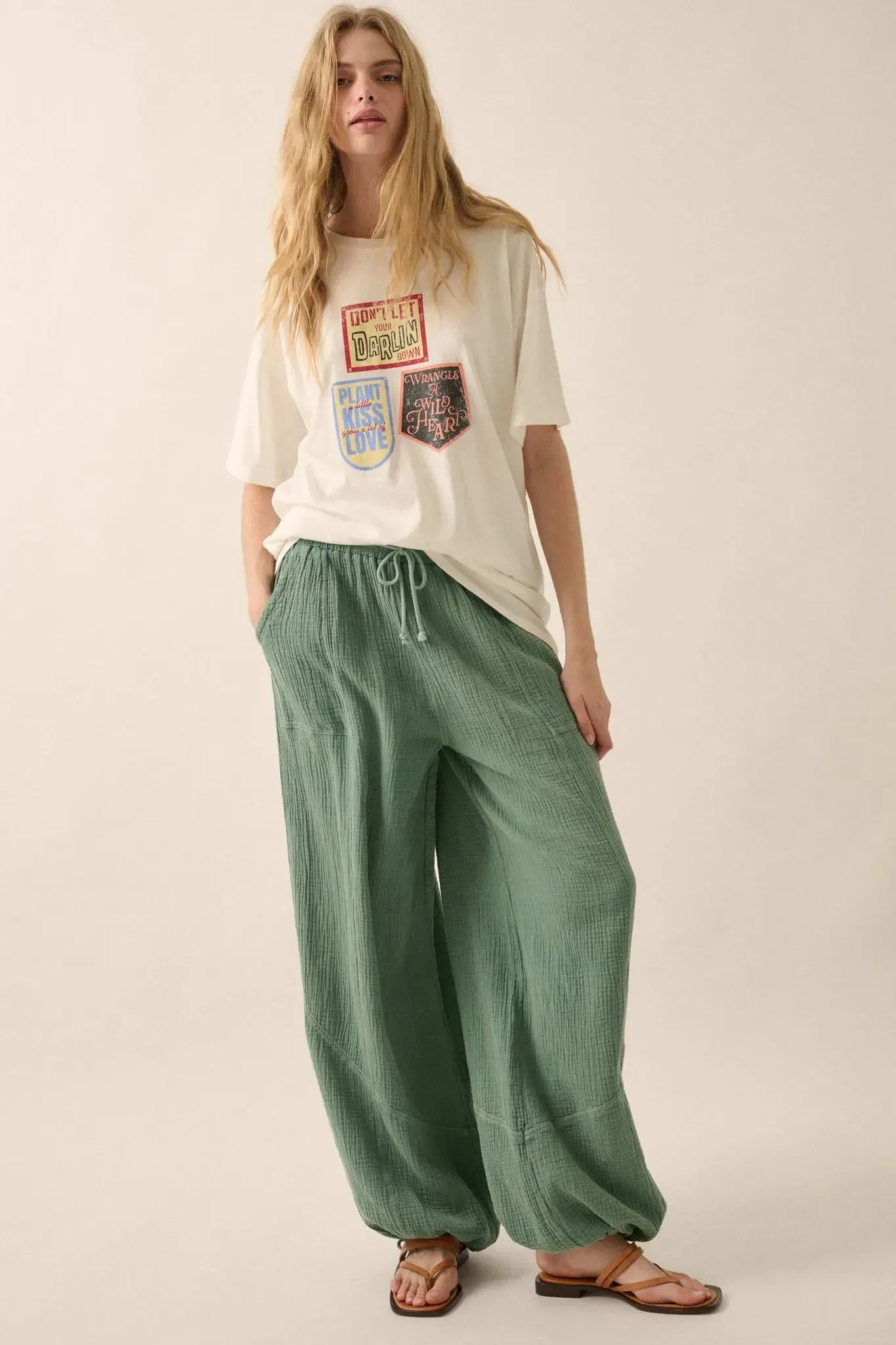 Western Love Quotes Vintage-Print Graphic Tee sold by Promesa product image thumbnail 5