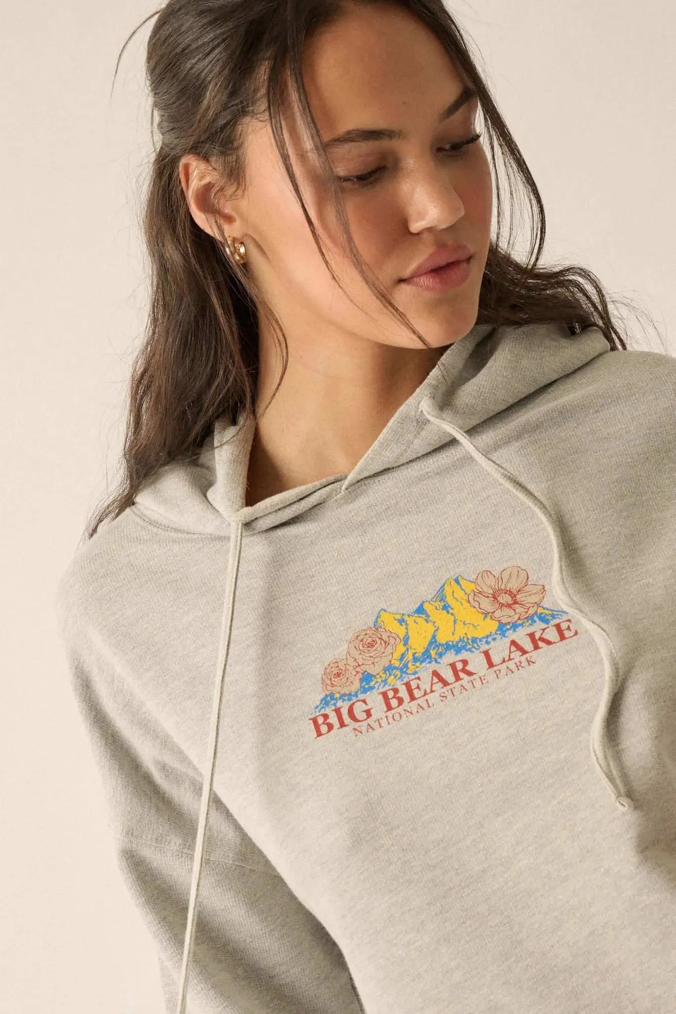 Big Bear Lake French Terry Graphic Hoodie sold by Promesa product image thumbnail 4