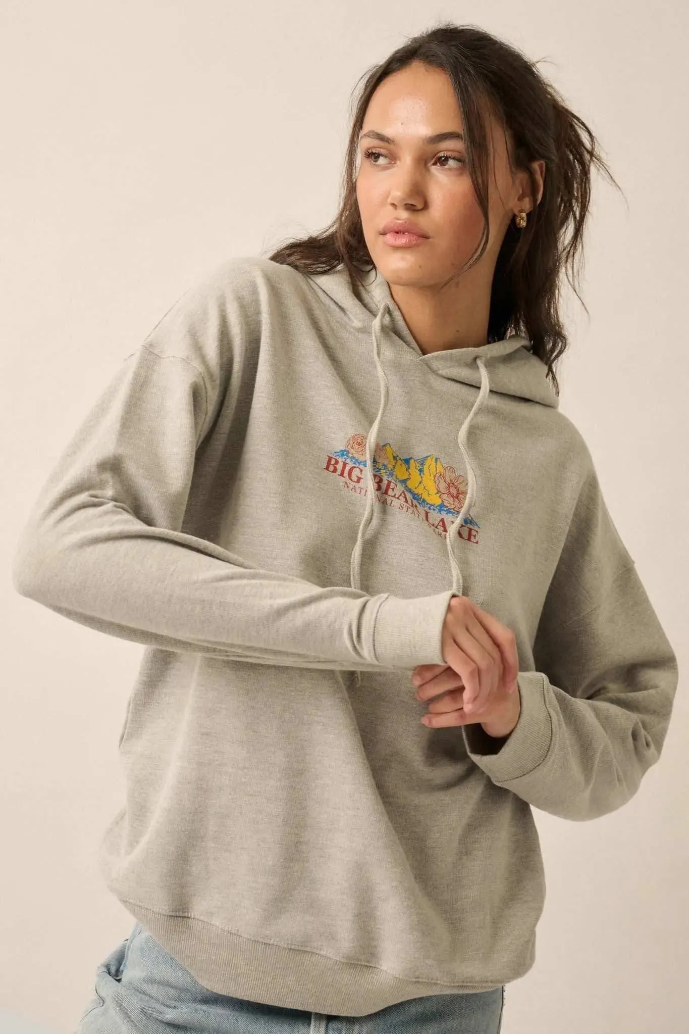 Big Bear Lake French Terry Graphic Hoodie sold by Promesa product image thumbnail 2