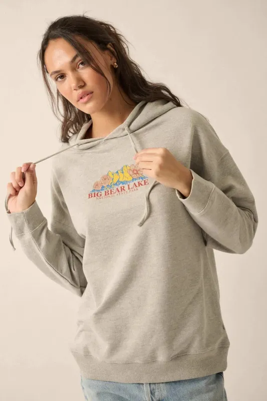Big Bear Lake French Terry Graphic Hoodie sold by Promesa