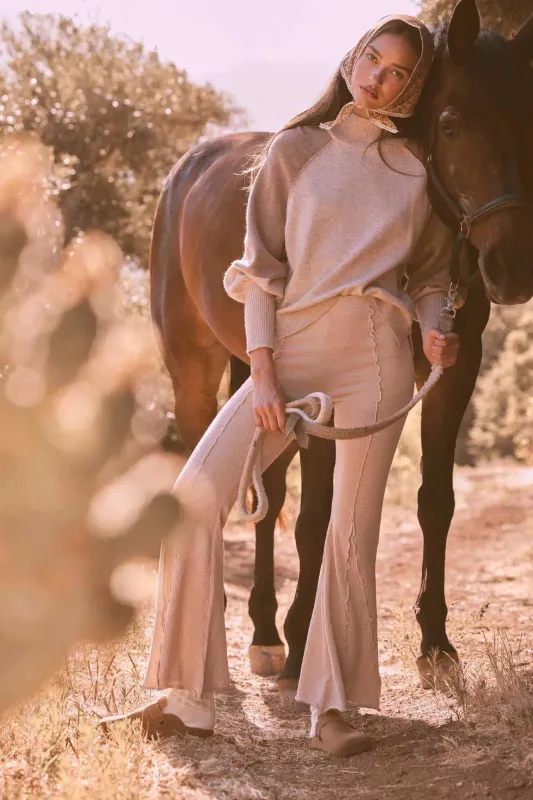 Find Your Truth Colorblock Mock-Neck Sweater made by Promesa