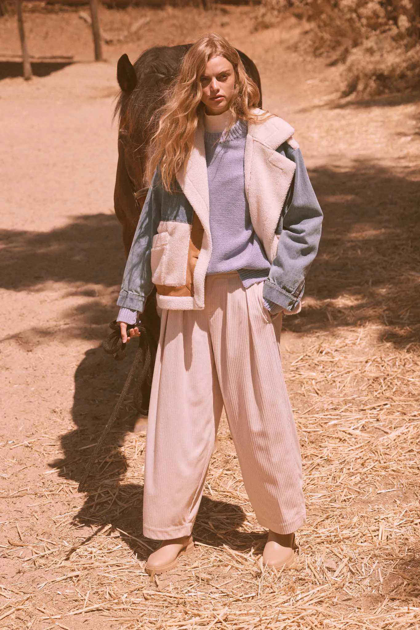 Mellow Mood Exposed-Seam Loose-Fit Sweater sold by Promesa product image thumbnail 3