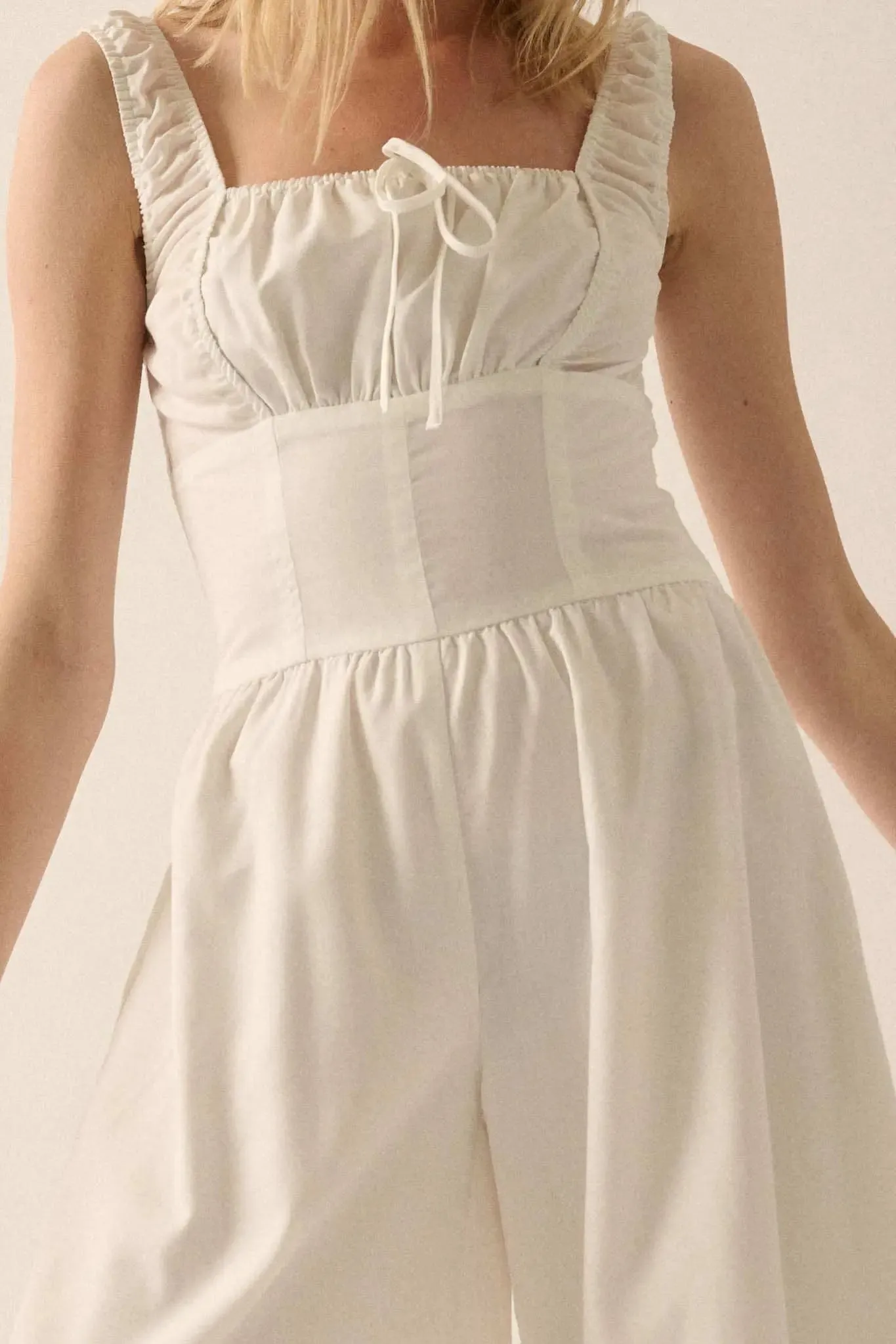 Pretty Picnic Wide-Leg Sleeveless Jumpsuit sold by Promesa product image thumbnail 4