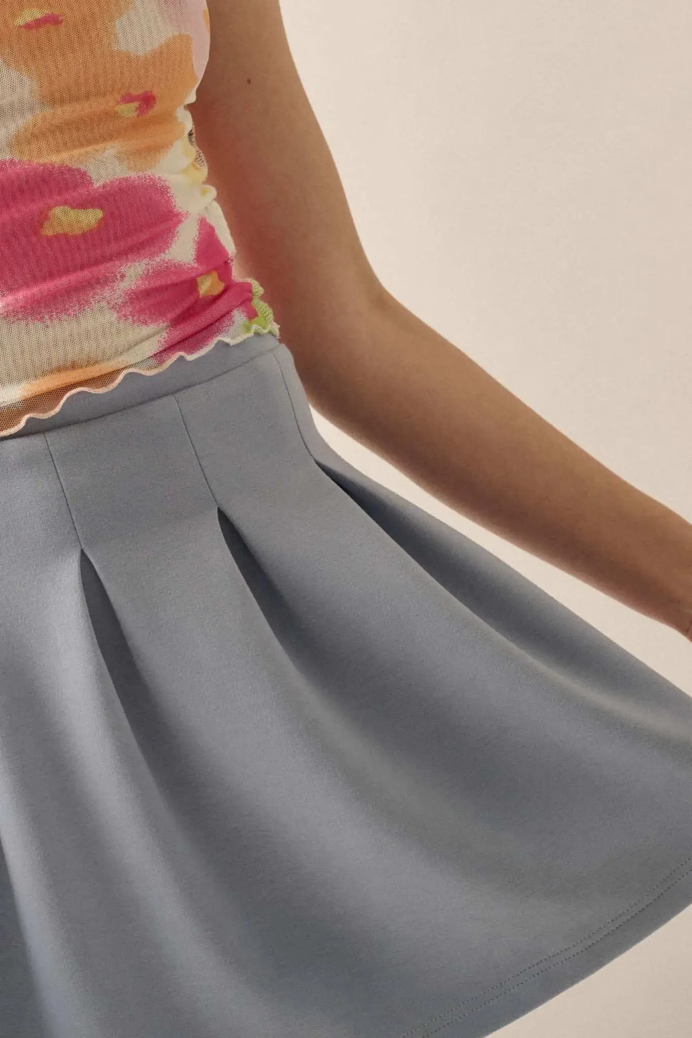 Premium Scuba Pleated Tennis Skort sold by Promesa product image thumbnail 3