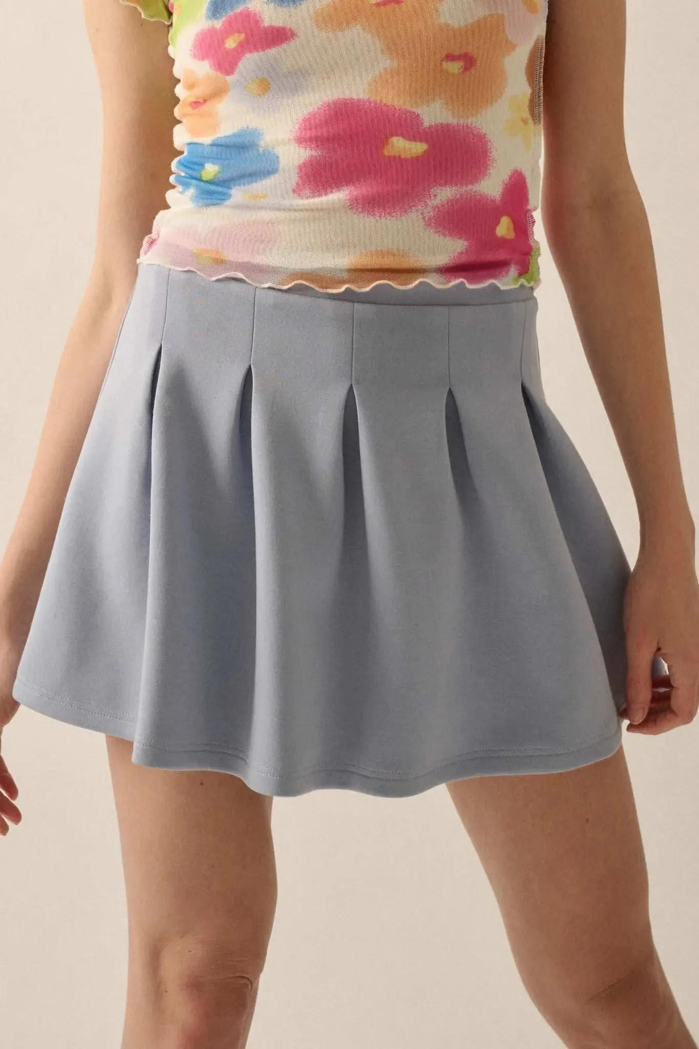 Premium Scuba Pleated Tennis Skort sold by Promesa product image thumbnail 2