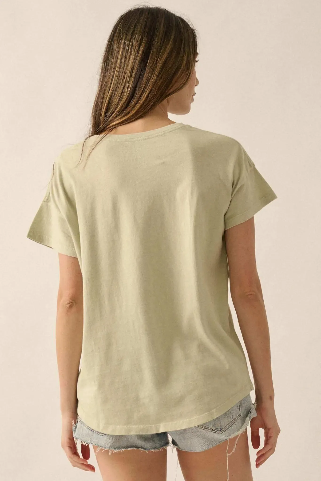 Making Life More Musical Vintage-Wash Graphic Tee sold by Promesa product image thumbnail 4