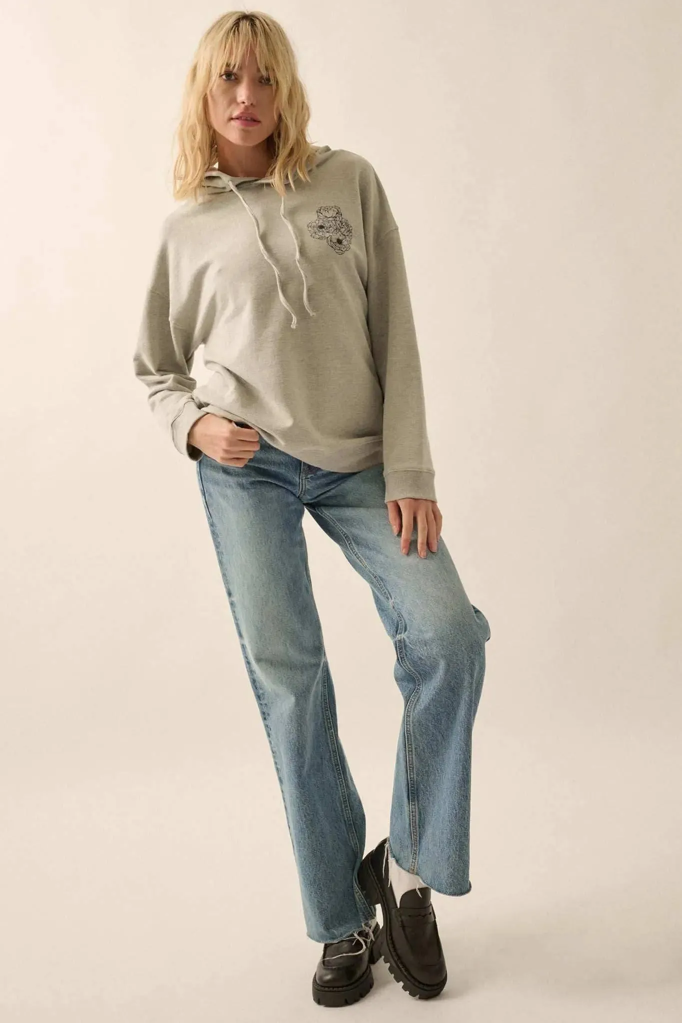 Cosmic Soul Vintage-Print Graphic Hoodie sold by Promesa product image thumbnail 5