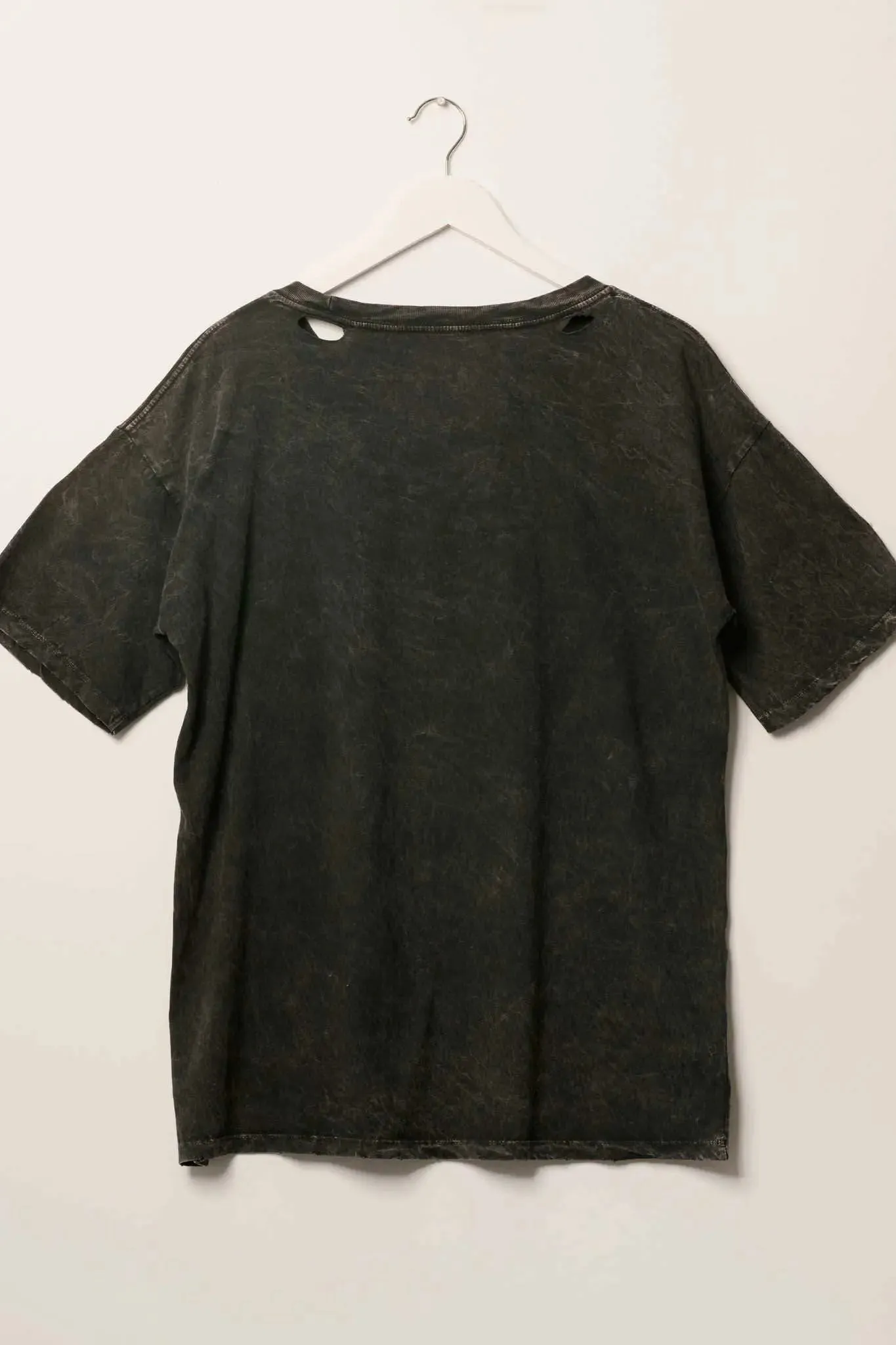 Cowgirl Queen Distressed Vintage-Wash Graphic Tee sold by Promesa product image thumbnail 3