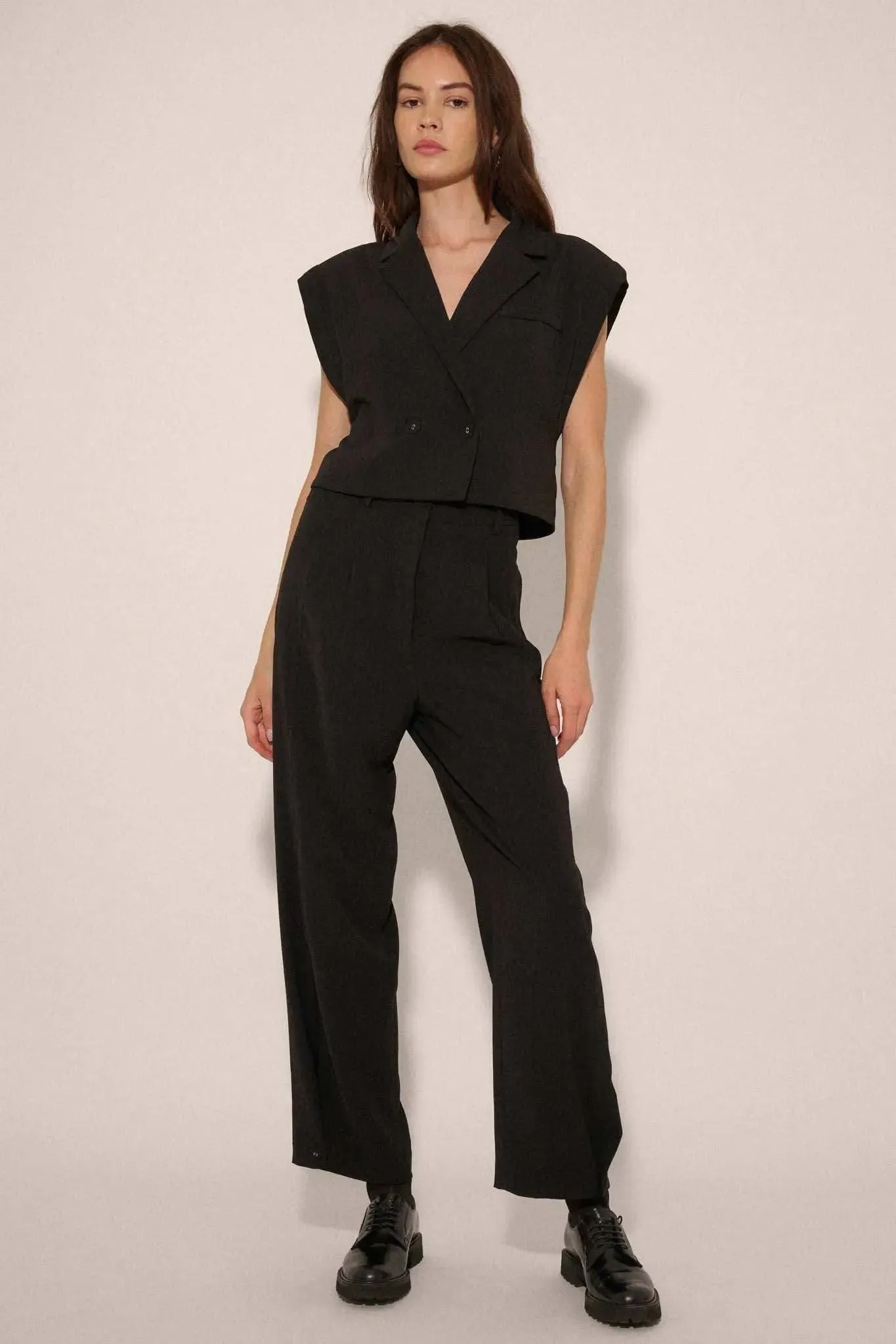 Vision Statement Pleat-Front Peg Pants sold by Promesa product image thumbnail 3