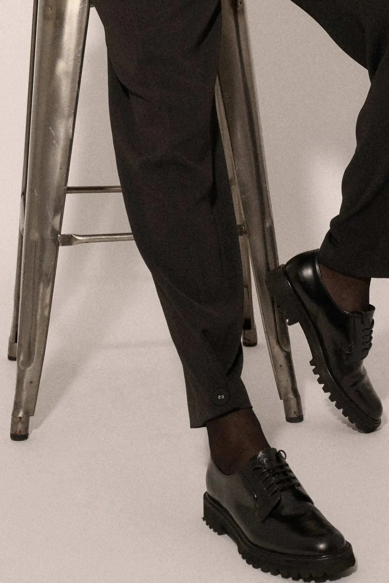 Vision Statement Pleat-Front Peg Pants sold by Promesa product image thumbnail 4