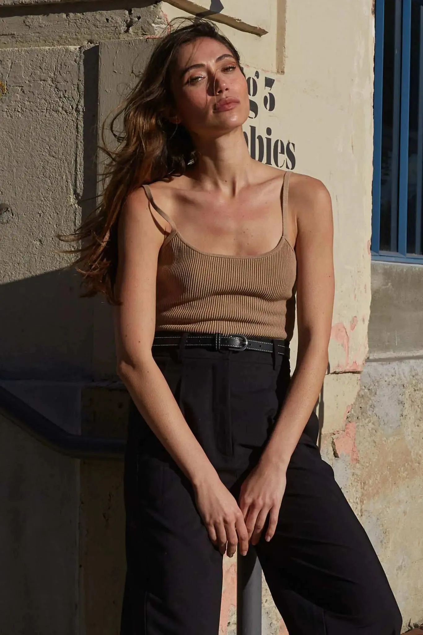 Shaper Fit Scoopneck Rib-Knit Open-Back Bodysuit sold by Promesa product image thumbnail 2