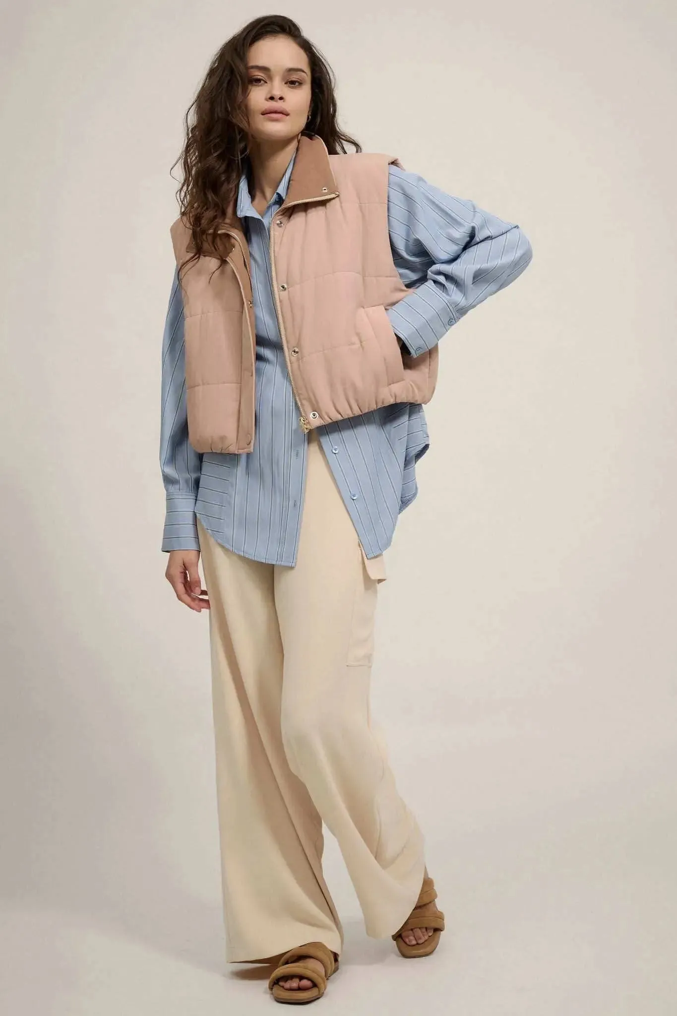 Trails and Tales Quilted Puffer Vest sold by Promesa product image thumbnail 5