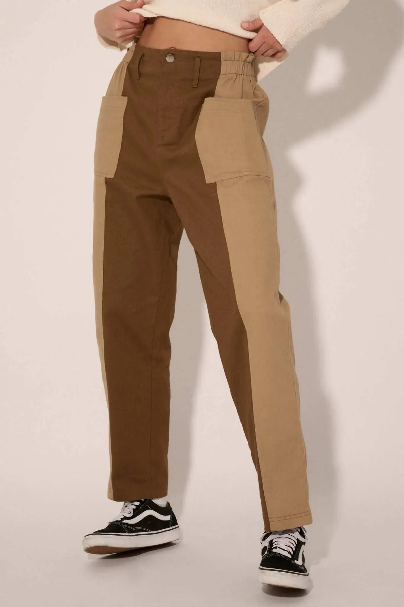 Miles to Go Colorblock Twill Pants sold by Promesa product image thumbnail 5