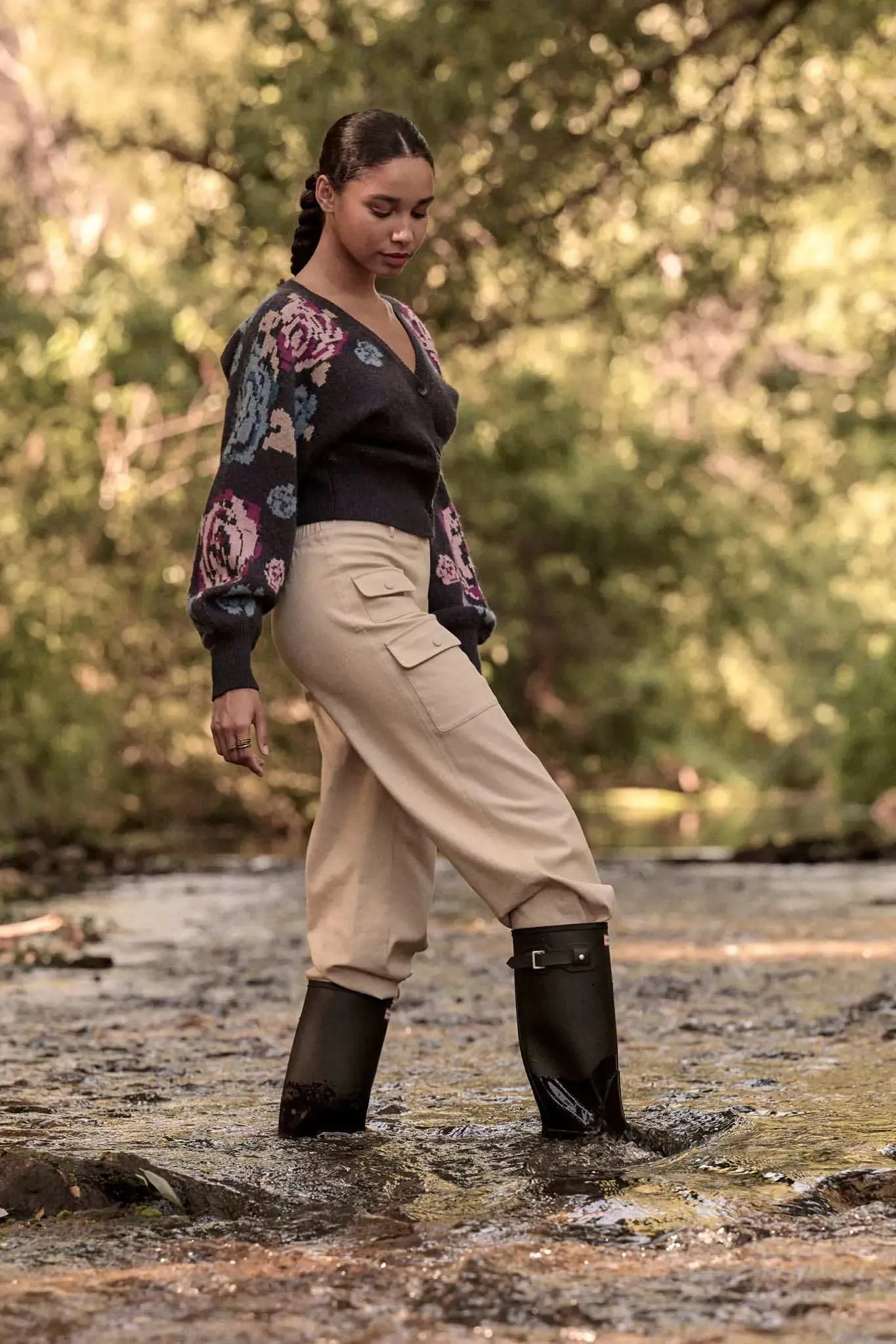 Make Your Move Twill Cargo Pants sold by Promesa