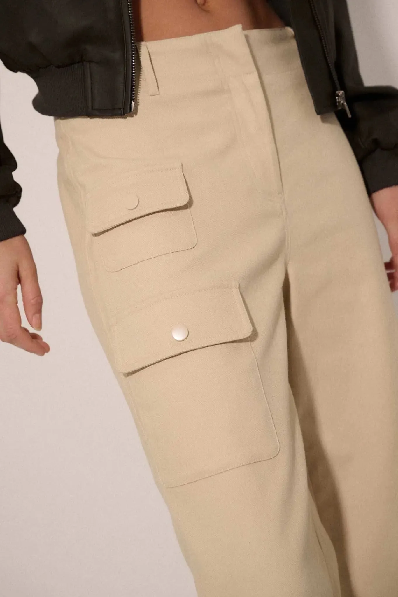 Make Your Move Twill Cargo Pants sold by Promesa product image thumbnail 4